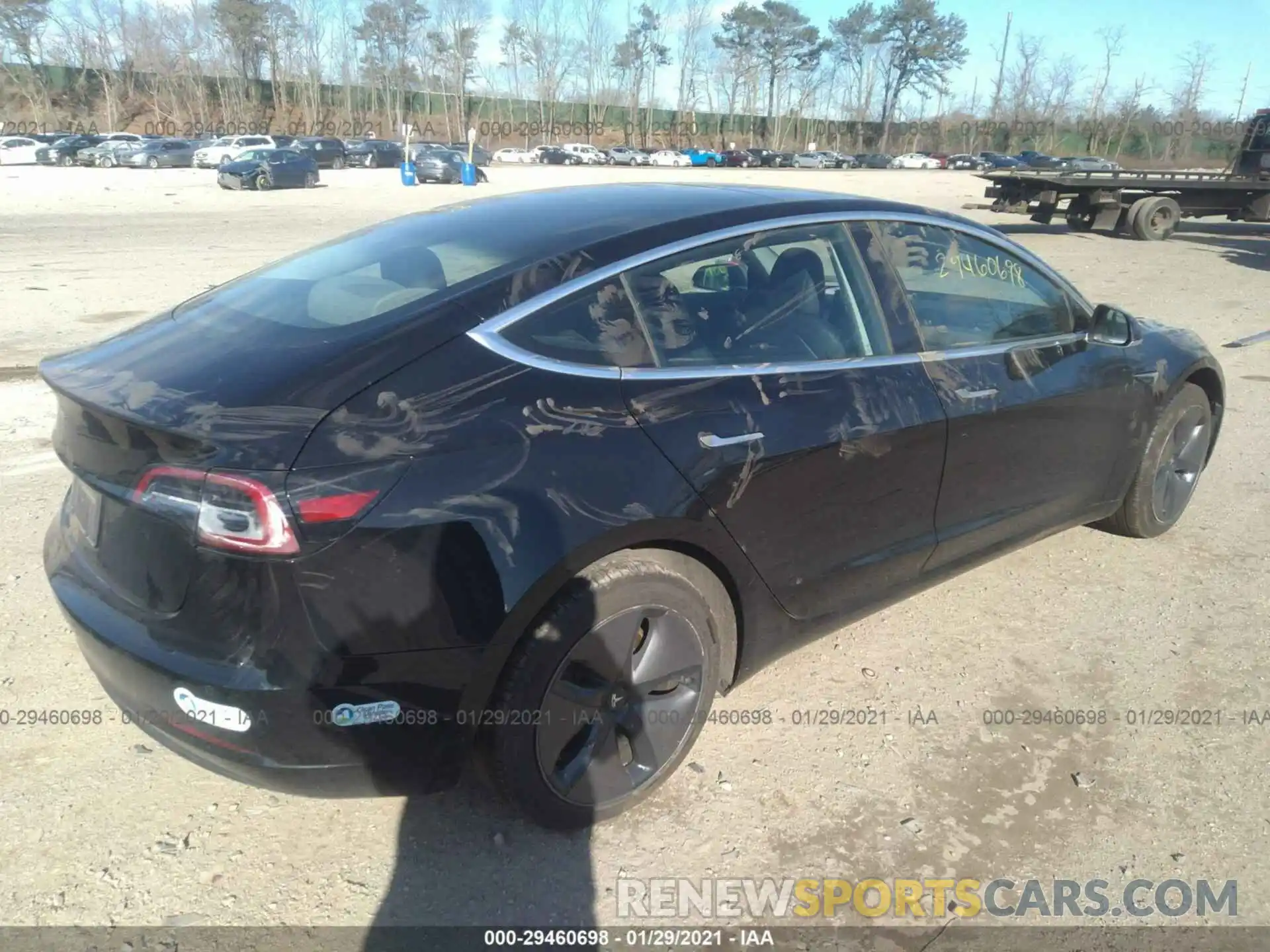 4 Photograph of a damaged car 5YJ3E1EA8KF394941 TESLA MODEL 3 2019