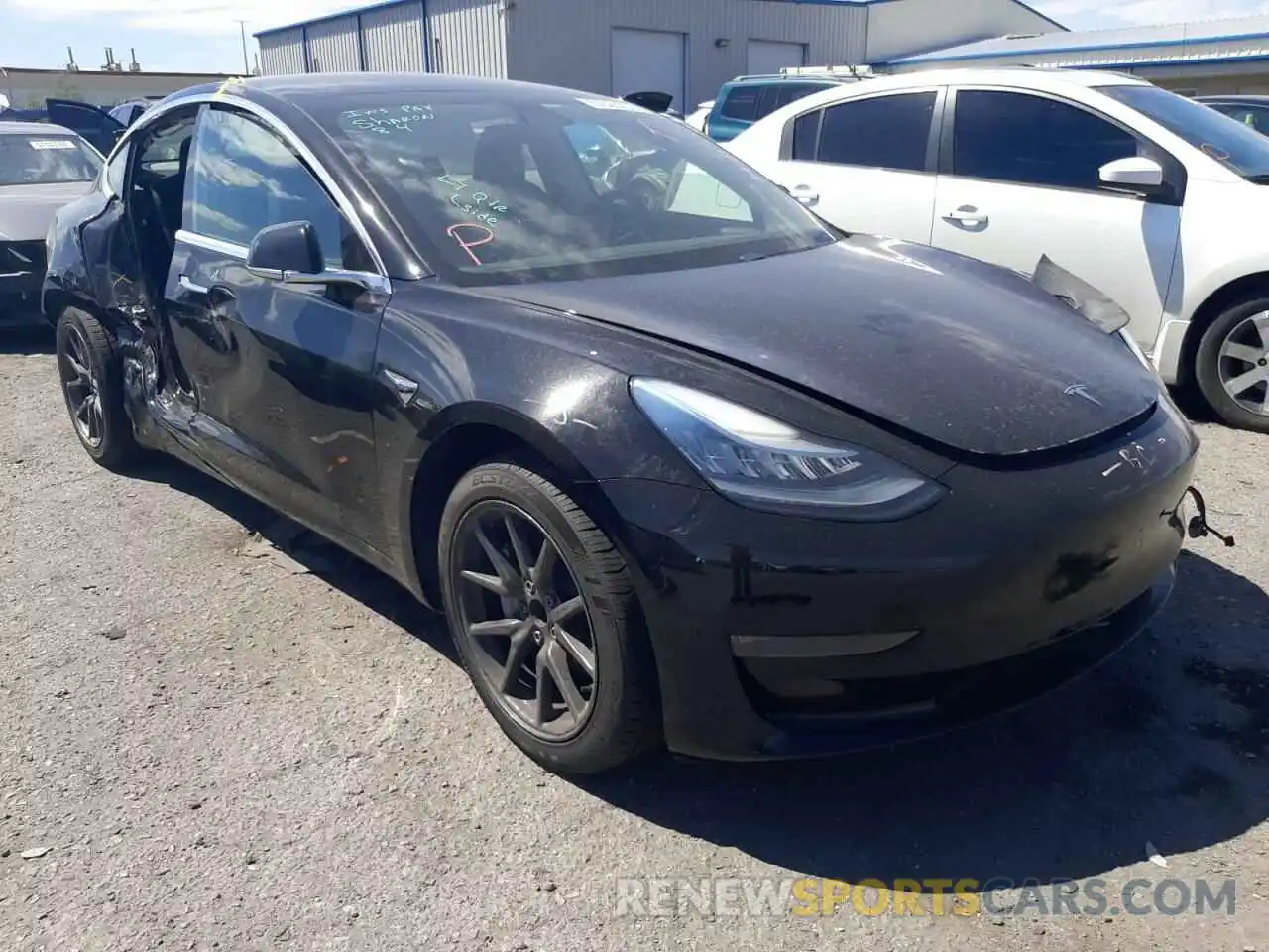 1 Фотография поврежденного автомобиля 5YJ3E1EA8KF396088 TESLA MODEL 3 2019