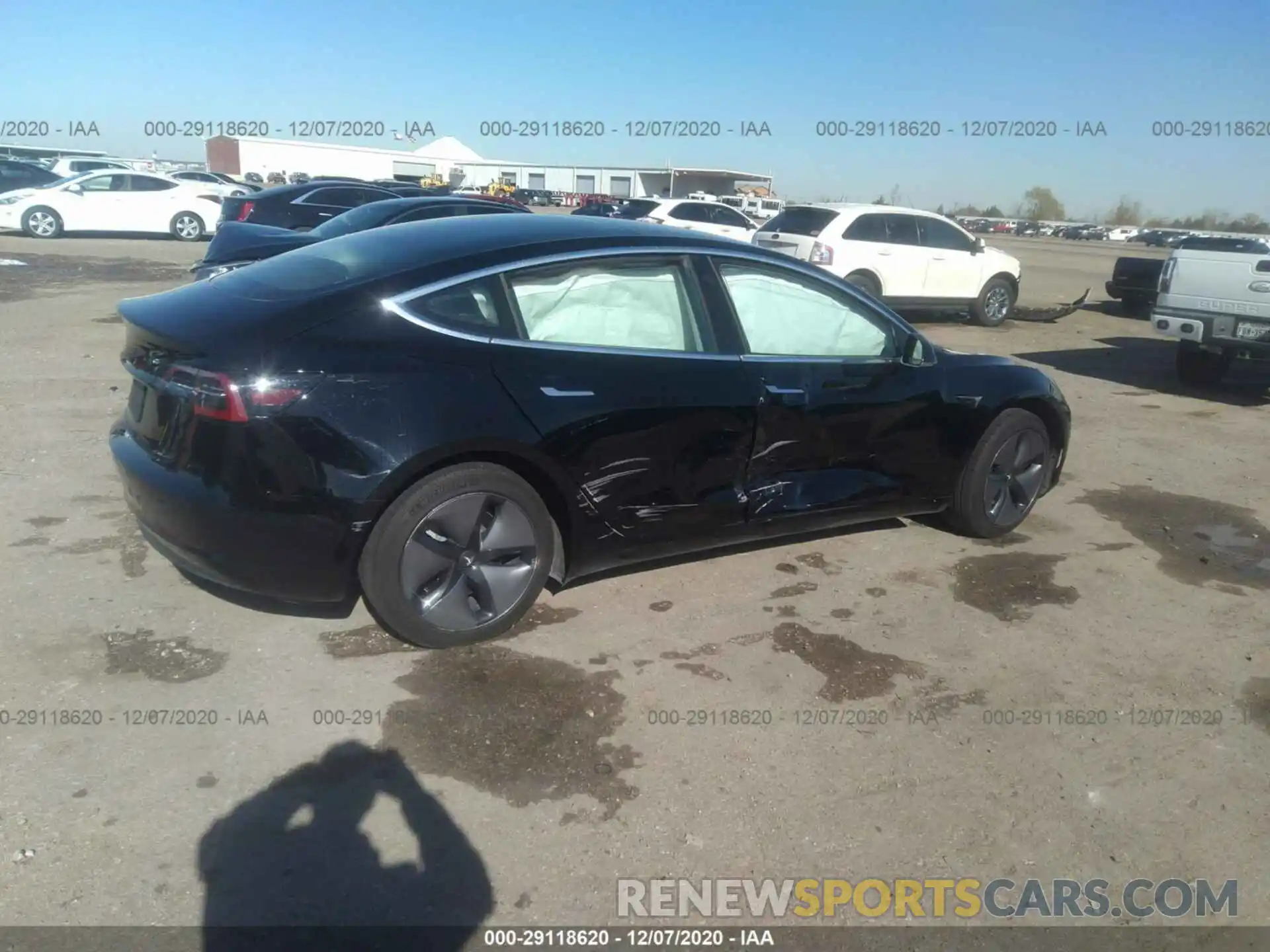 4 Фотография поврежденного автомобиля 5YJ3E1EA8KF397872 TESLA MODEL 3 2019