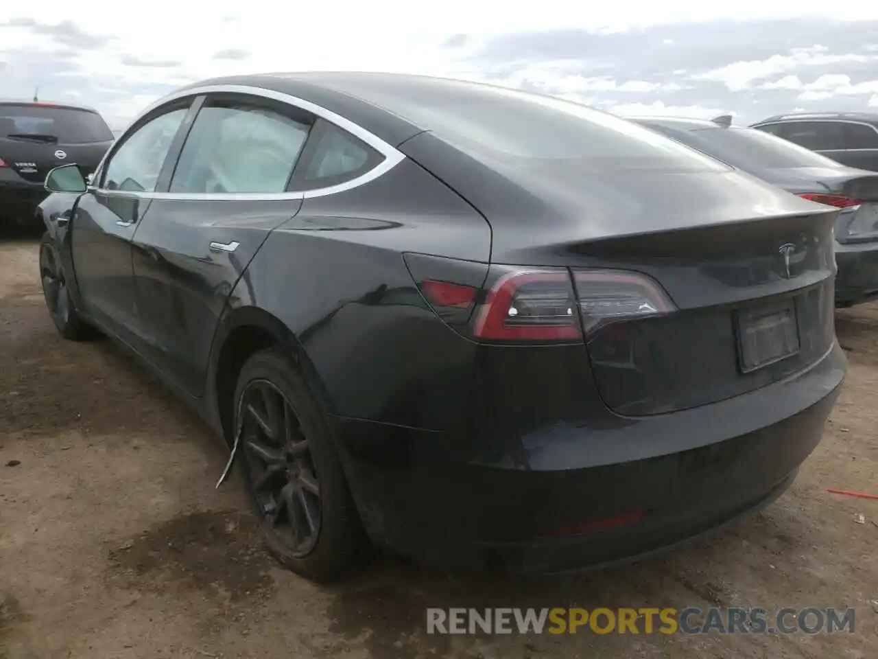 3 Photograph of a damaged car 5YJ3E1EA8KF399024 TESLA MODEL 3 2019