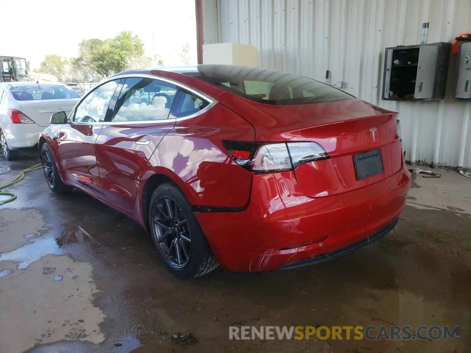 3 Photograph of a damaged car 5YJ3E1EA8KF400608 TESLA MODEL 3 2019