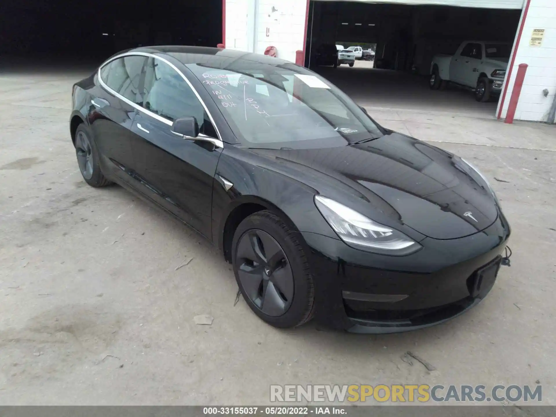 1 Photograph of a damaged car 5YJ3E1EA8KF409759 TESLA MODEL 3 2019