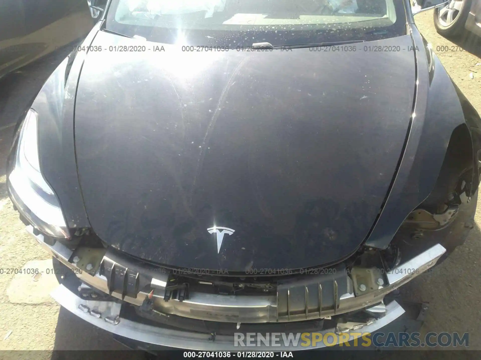 10 Photograph of a damaged car 5YJ3E1EA8KF410474 TESLA MODEL 3 2019