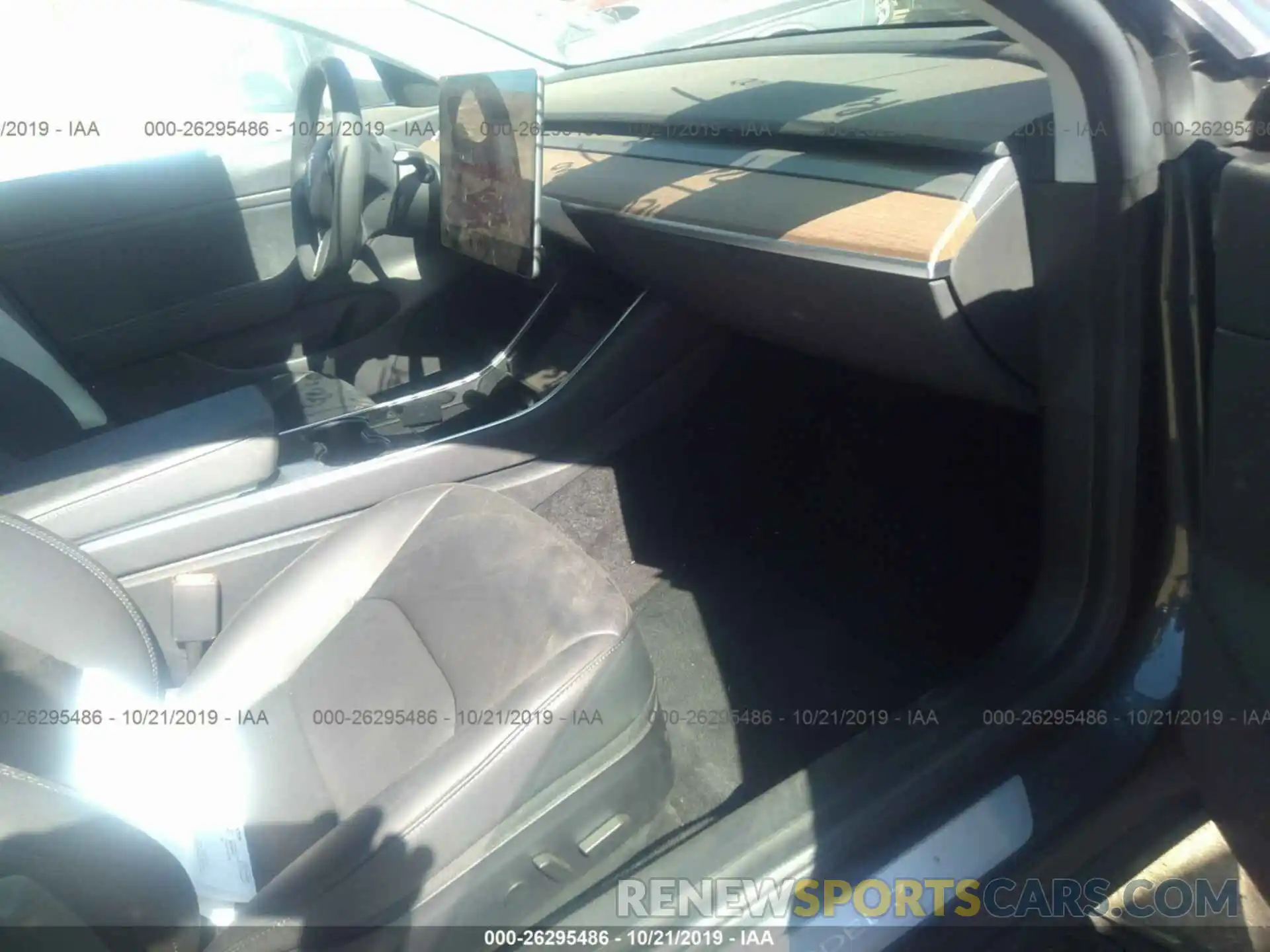 5 Photograph of a damaged car 5YJ3E1EA8KF411365 TESLA MODEL 3 2019