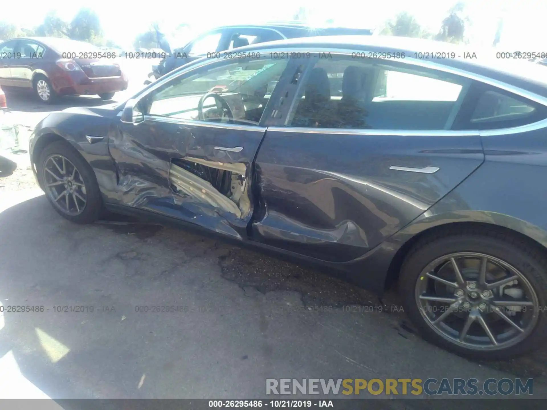 6 Photograph of a damaged car 5YJ3E1EA8KF411365 TESLA MODEL 3 2019