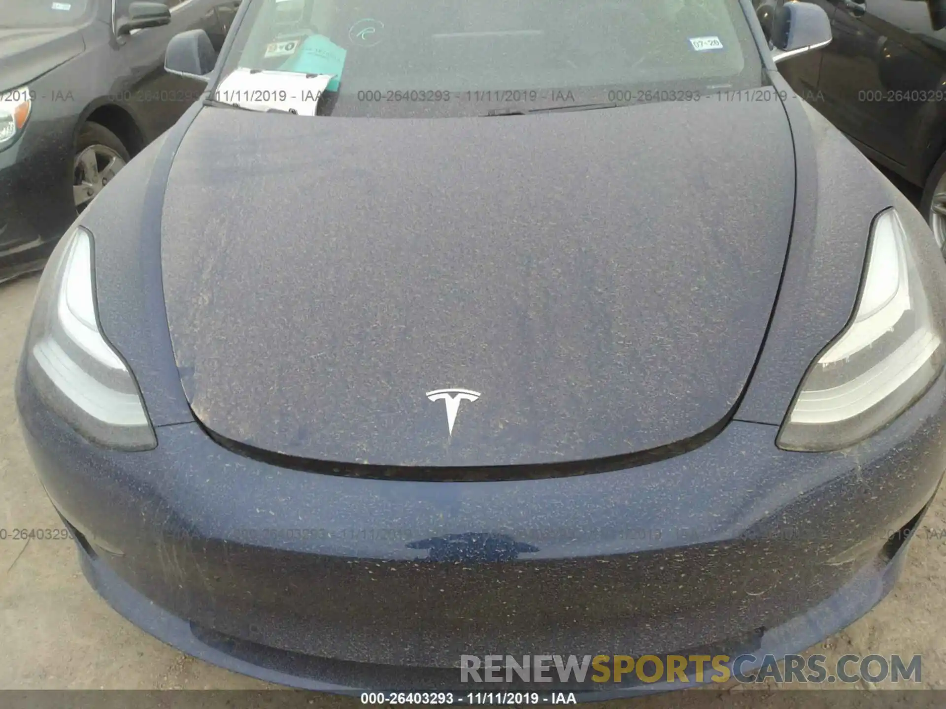 10 Photograph of a damaged car 5YJ3E1EA8KF411866 TESLA MODEL 3 2019