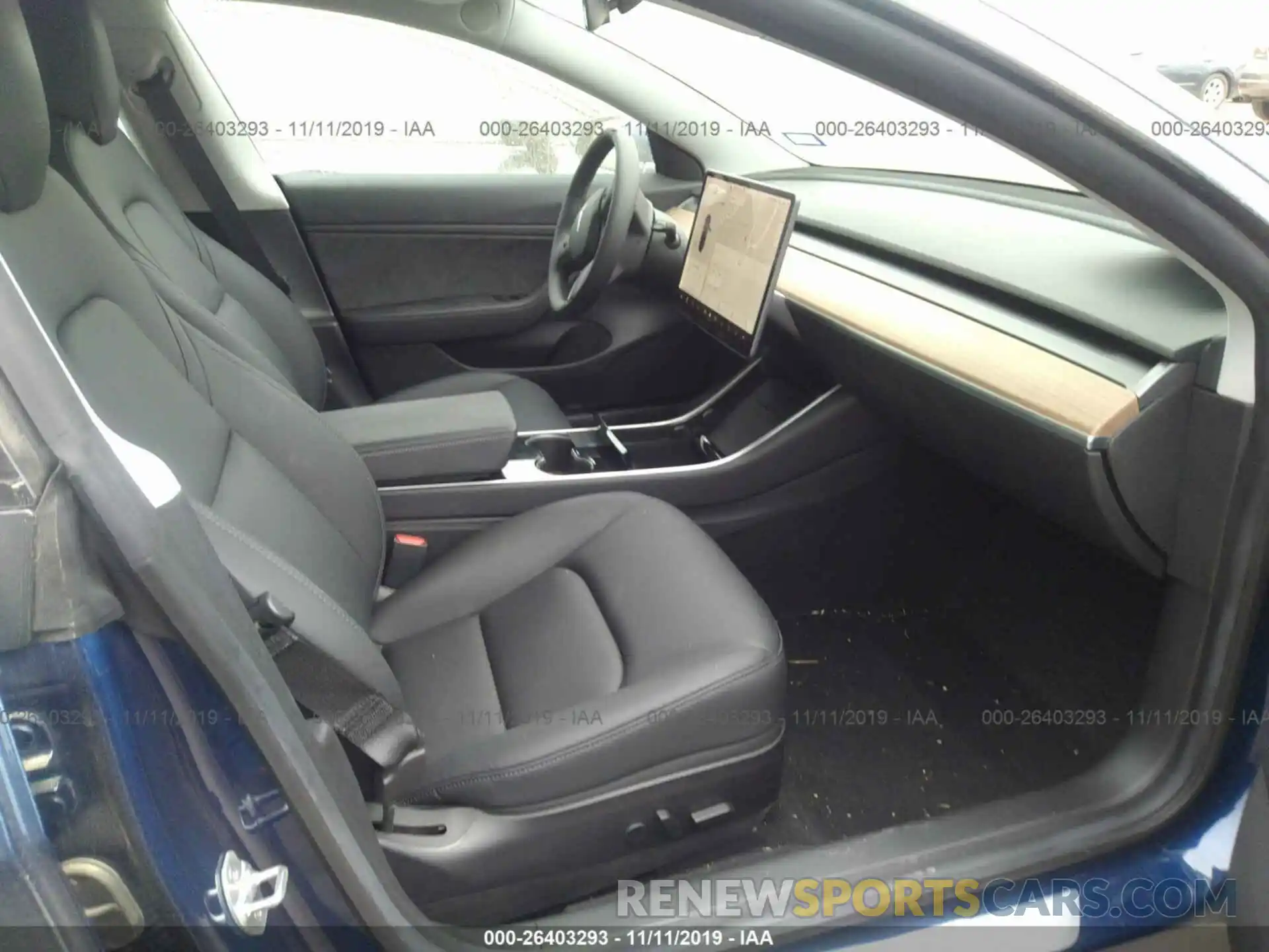 5 Photograph of a damaged car 5YJ3E1EA8KF411866 TESLA MODEL 3 2019