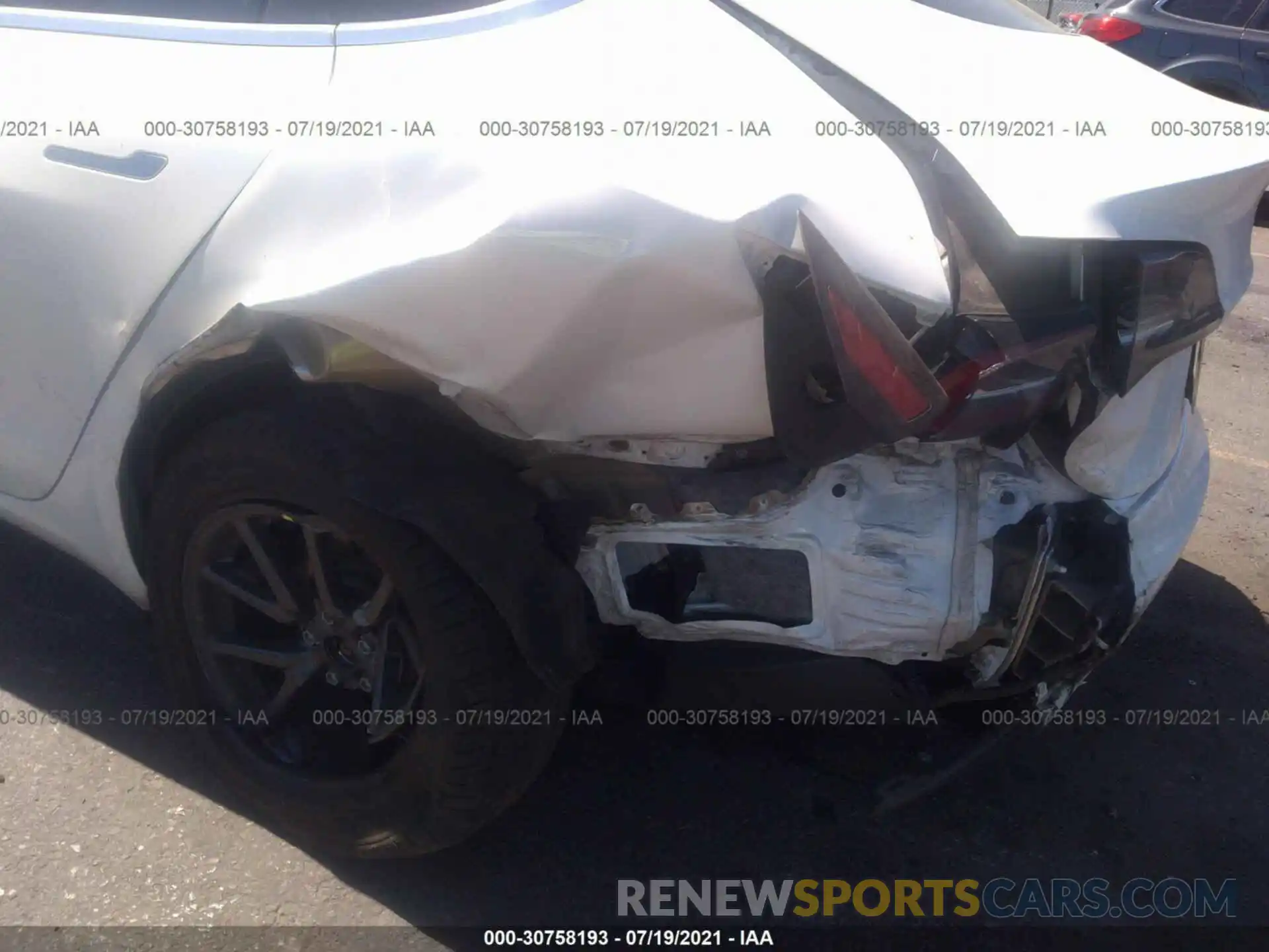 6 Photograph of a damaged car 5YJ3E1EA8KF412158 TESLA MODEL 3 2019