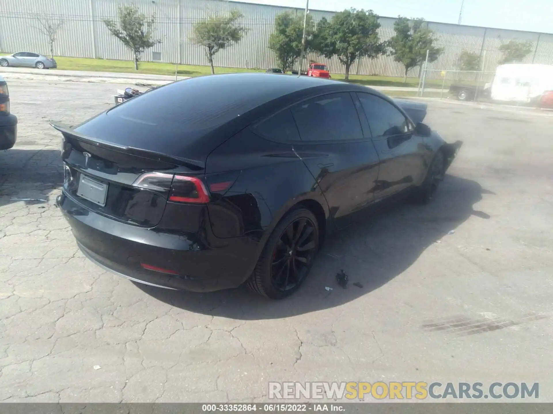 4 Photograph of a damaged car 5YJ3E1EA8KF412385 TESLA MODEL 3 2019