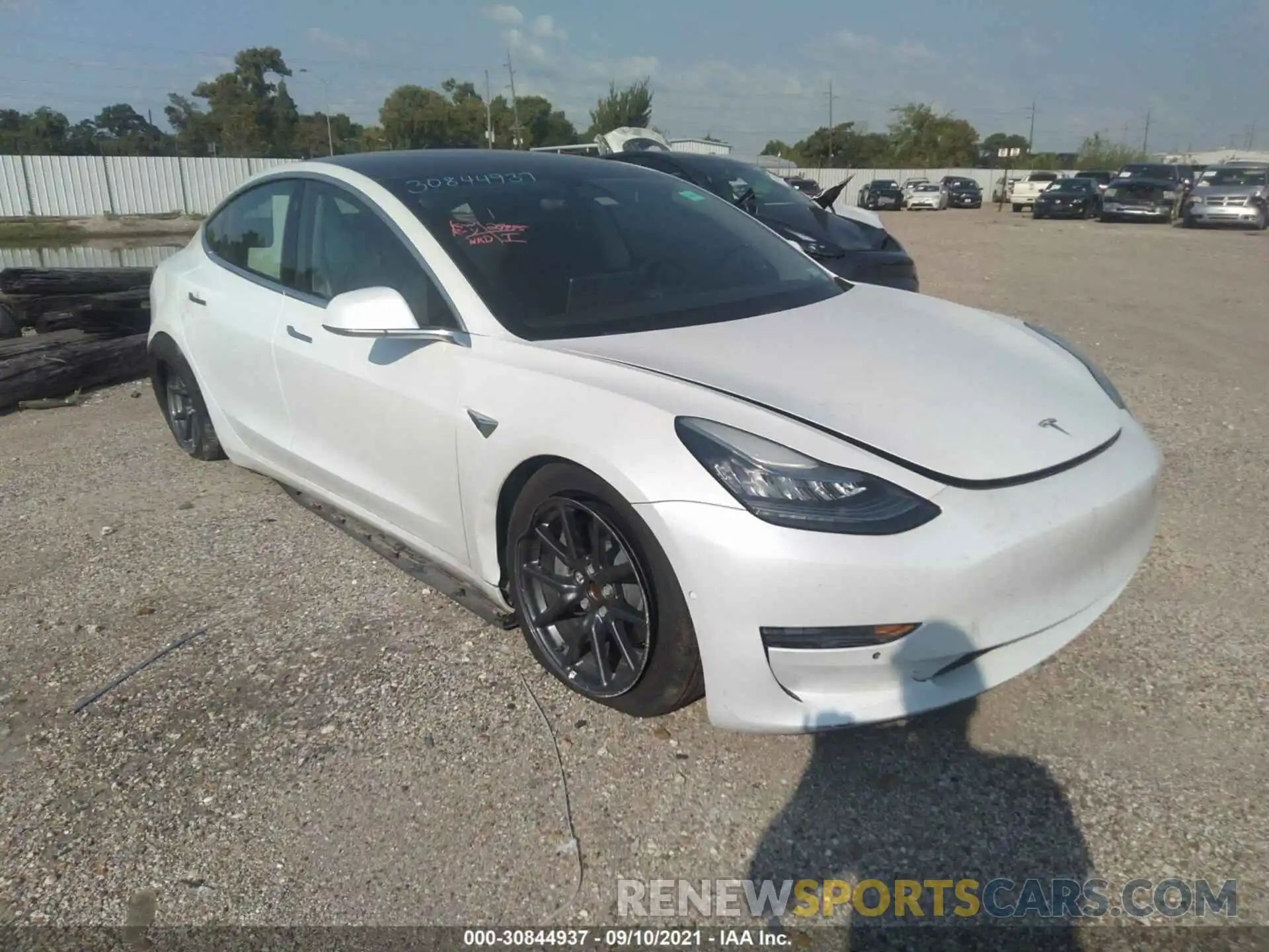 1 Photograph of a damaged car 5YJ3E1EA8KF416789 TESLA MODEL 3 2019