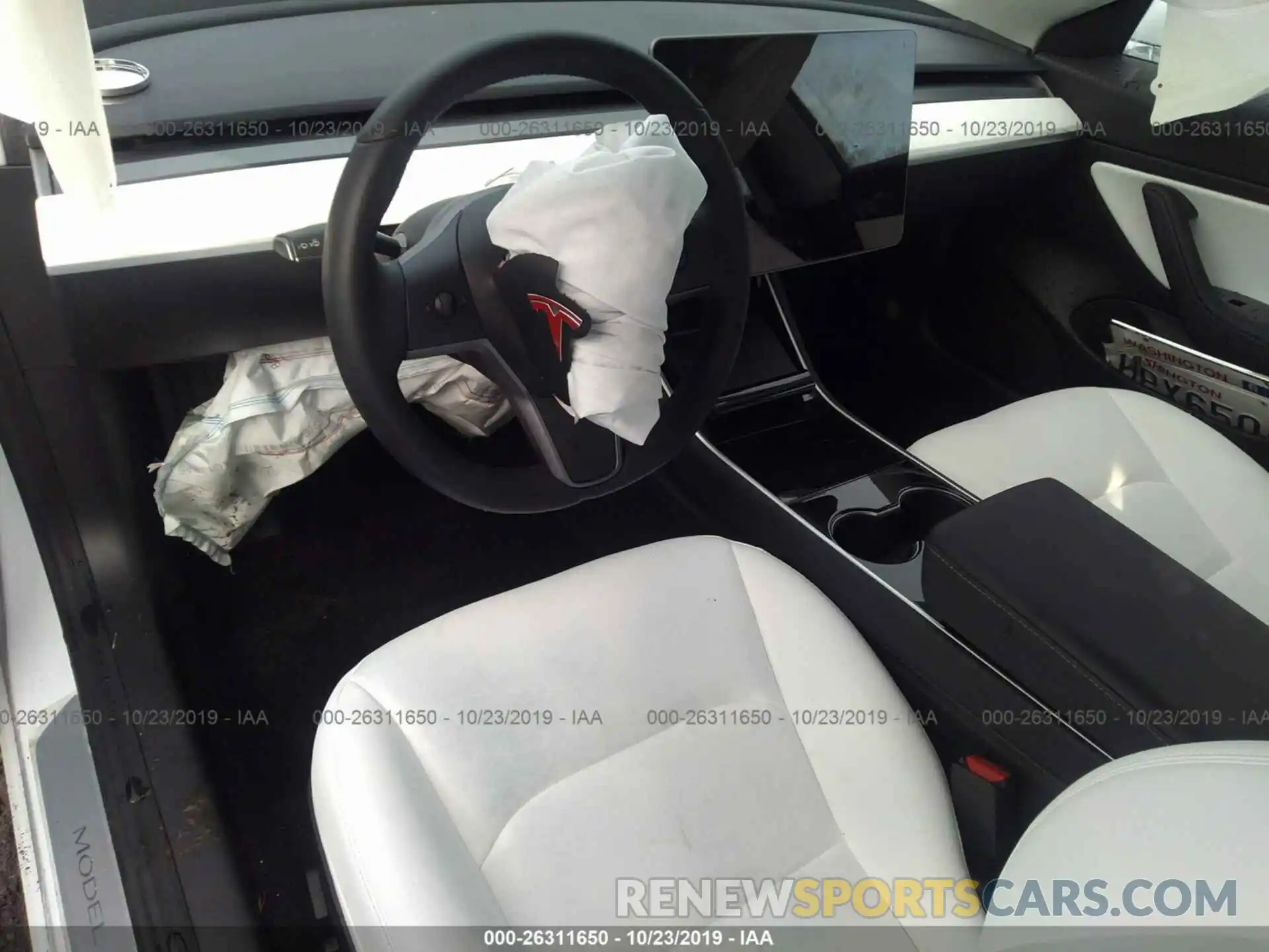 5 Photograph of a damaged car 5YJ3E1EA8KF417814 TESLA MODEL 3 2019