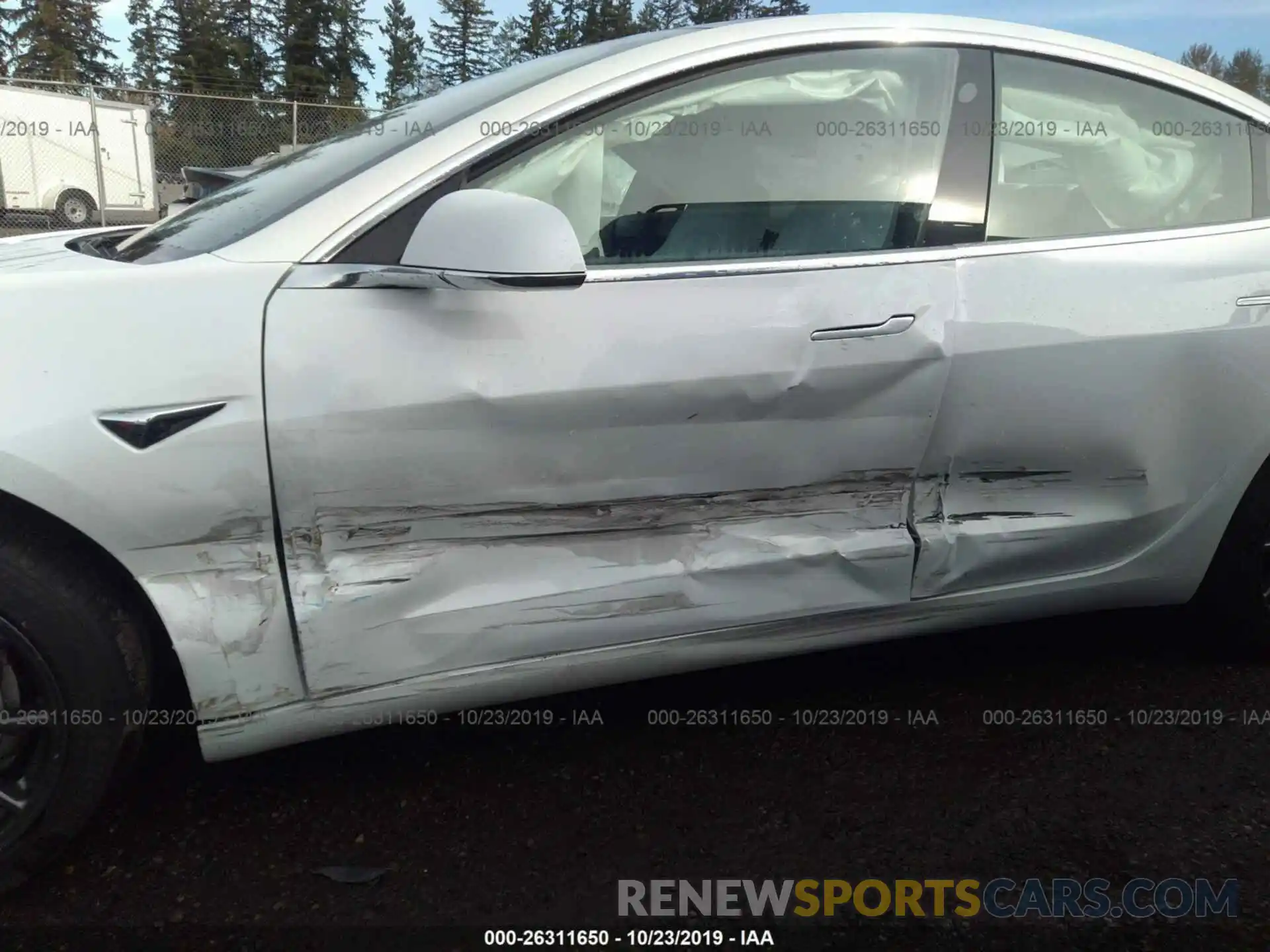 6 Photograph of a damaged car 5YJ3E1EA8KF417814 TESLA MODEL 3 2019