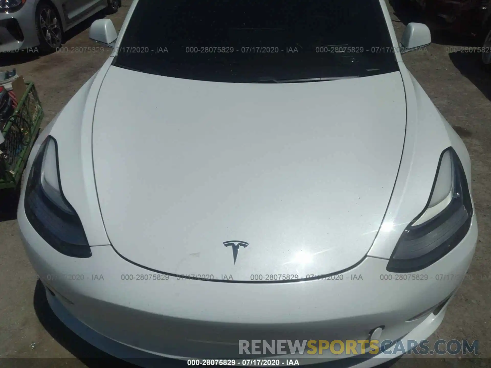 10 Photograph of a damaged car 5YJ3E1EA8KF419787 TESLA MODEL 3 2019