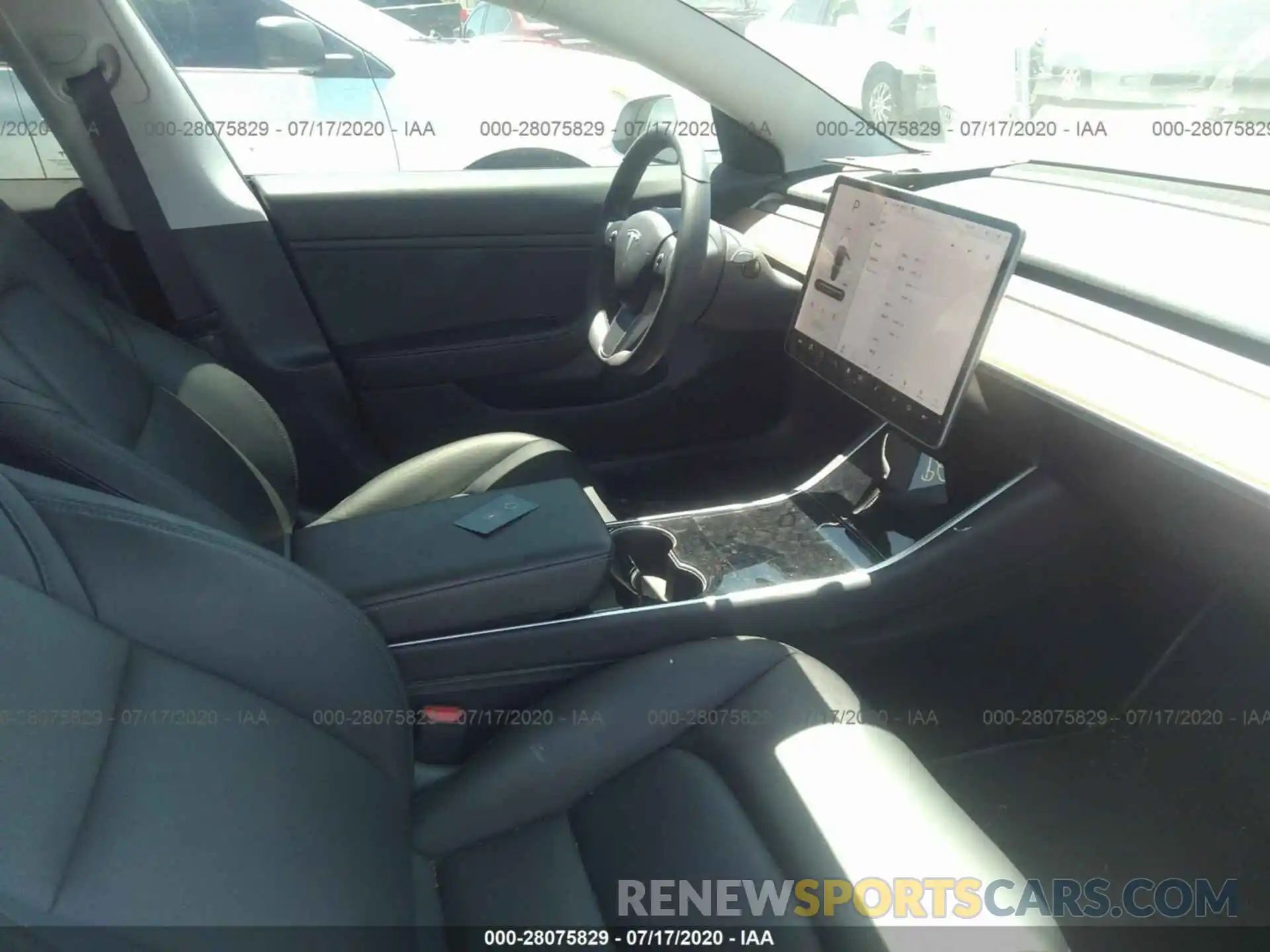 5 Photograph of a damaged car 5YJ3E1EA8KF419787 TESLA MODEL 3 2019