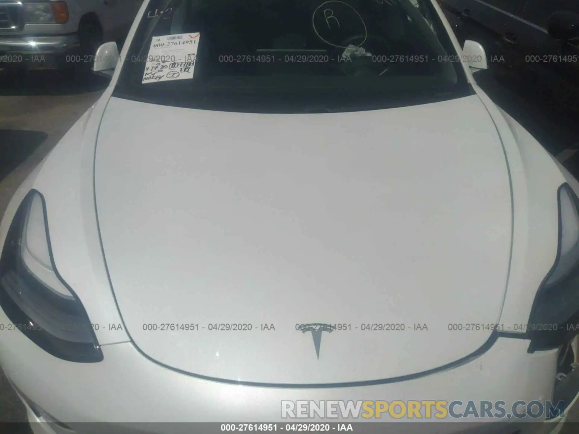 10 Photograph of a damaged car 5YJ3E1EA8KF423015 TESLA MODEL 3 2019