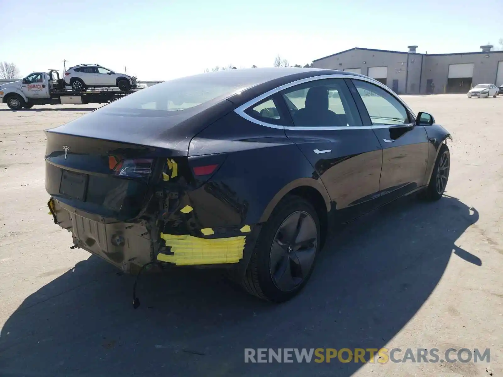 4 Photograph of a damaged car 5YJ3E1EA8KF424486 TESLA MODEL 3 2019