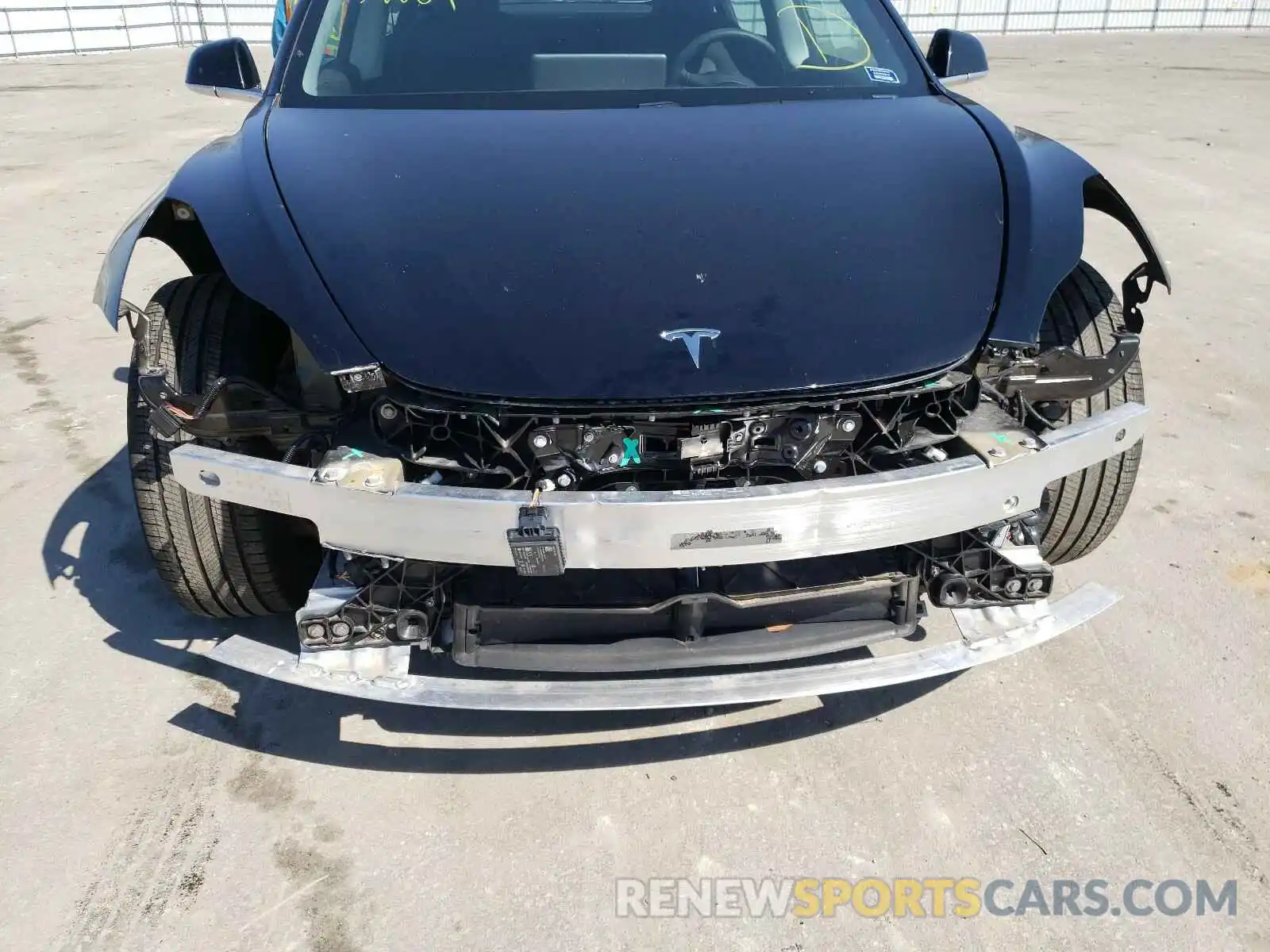 9 Photograph of a damaged car 5YJ3E1EA8KF424486 TESLA MODEL 3 2019