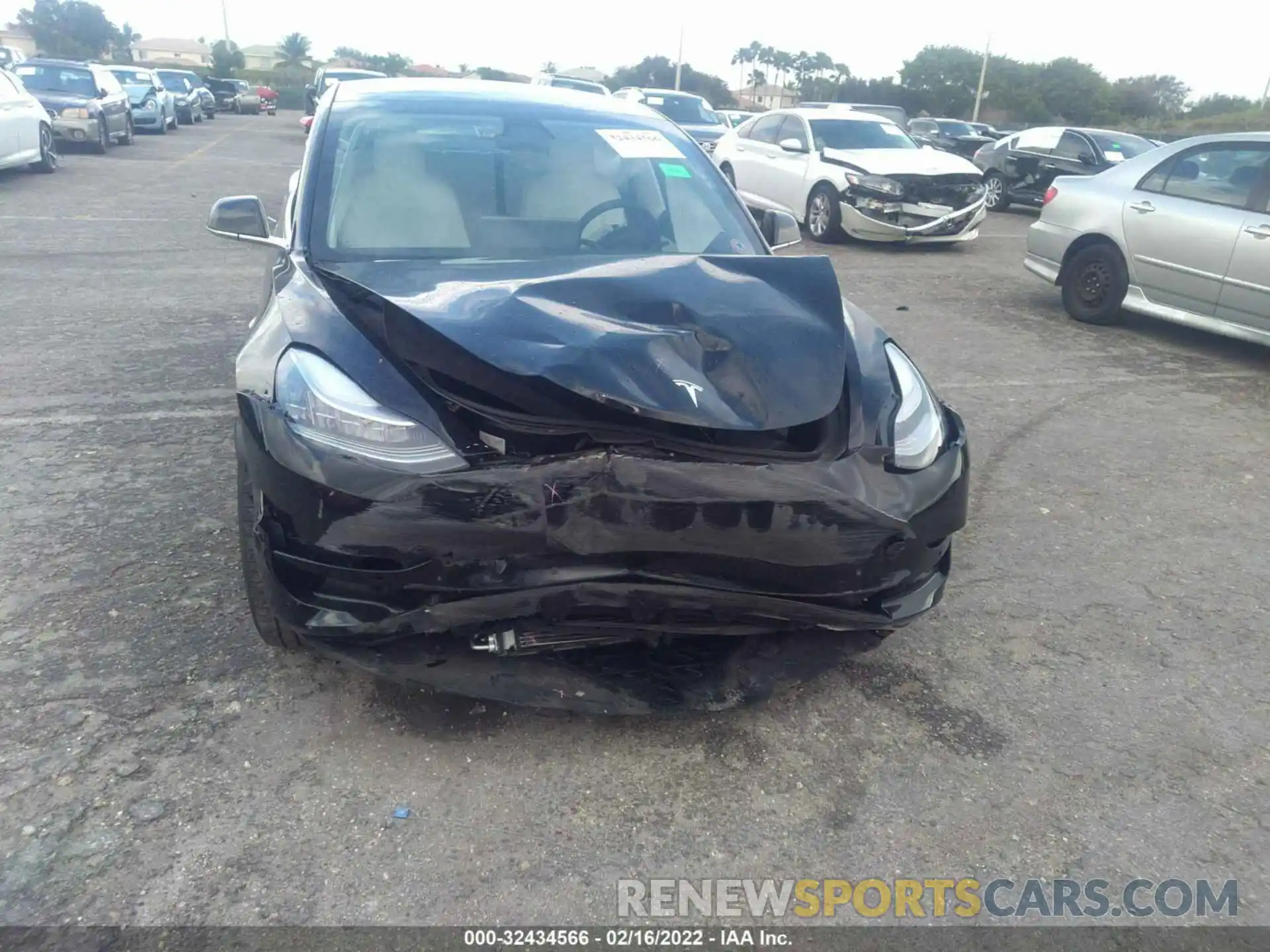 6 Photograph of a damaged car 5YJ3E1EA8KF431437 TESLA MODEL 3 2019