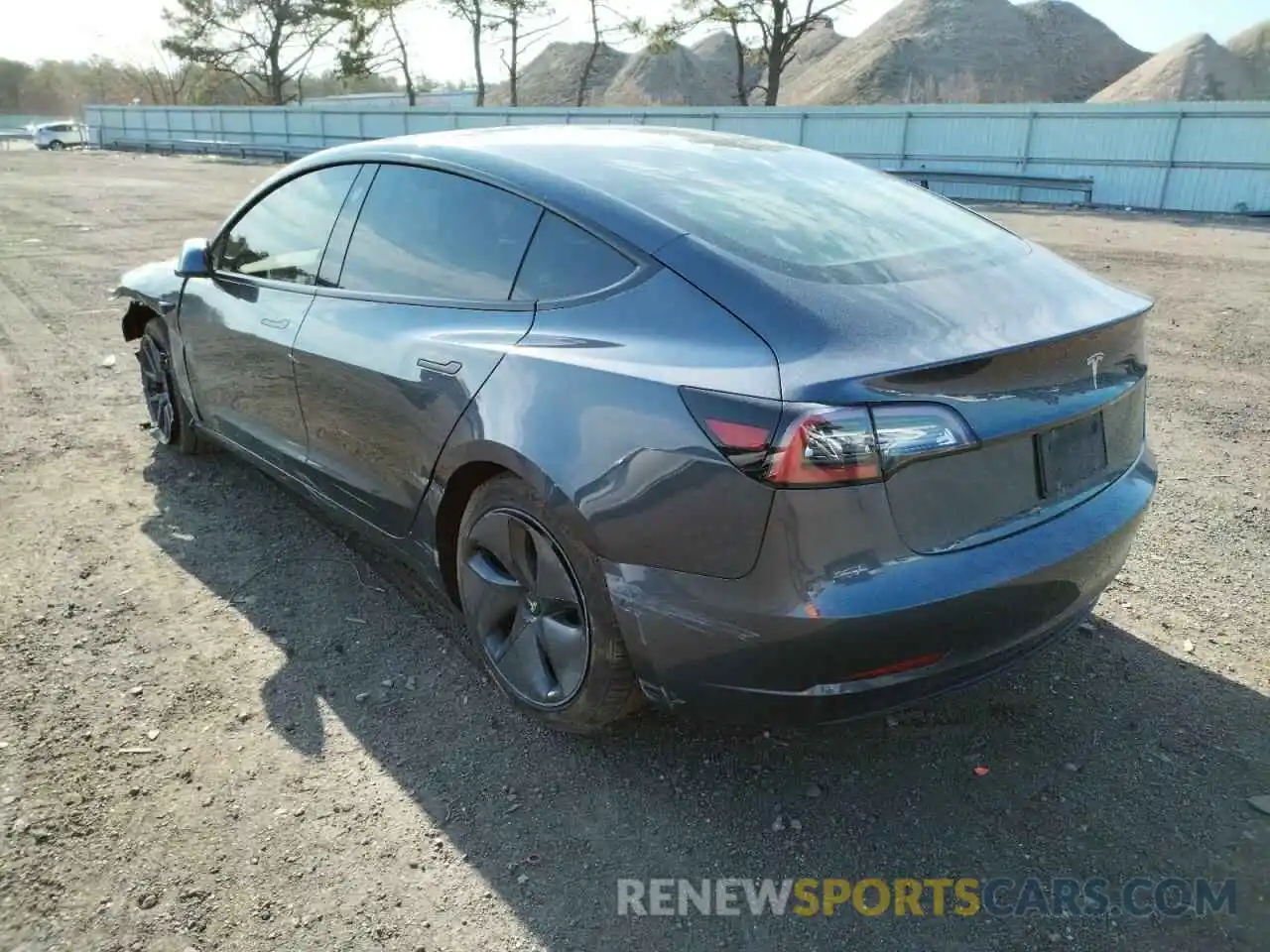 3 Photograph of a damaged car 5YJ3E1EA8KF436492 TESLA MODEL 3 2019