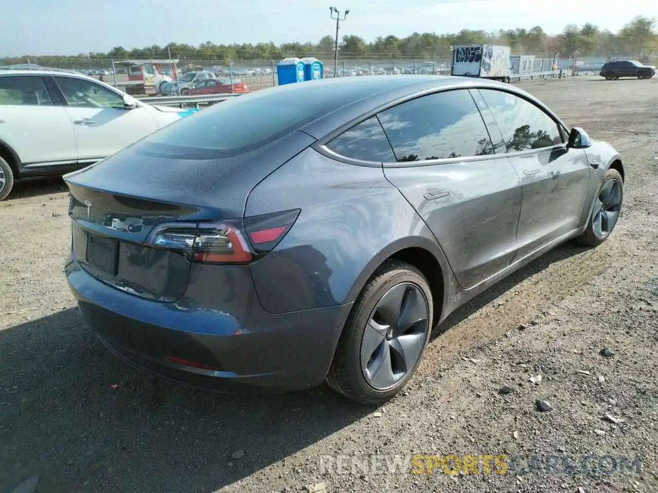 4 Photograph of a damaged car 5YJ3E1EA8KF436492 TESLA MODEL 3 2019