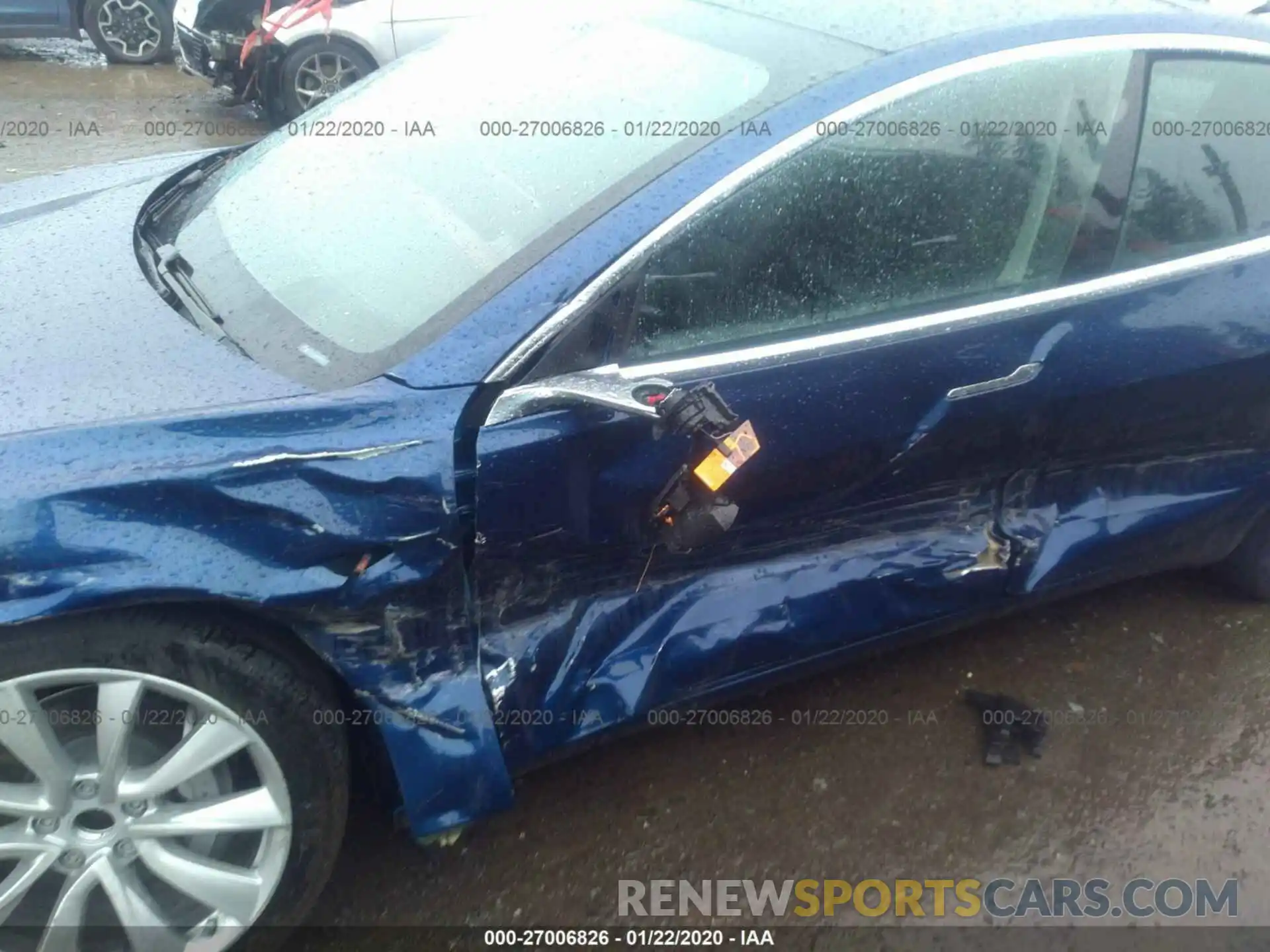 6 Photograph of a damaged car 5YJ3E1EA8KF447072 TESLA MODEL 3 2019