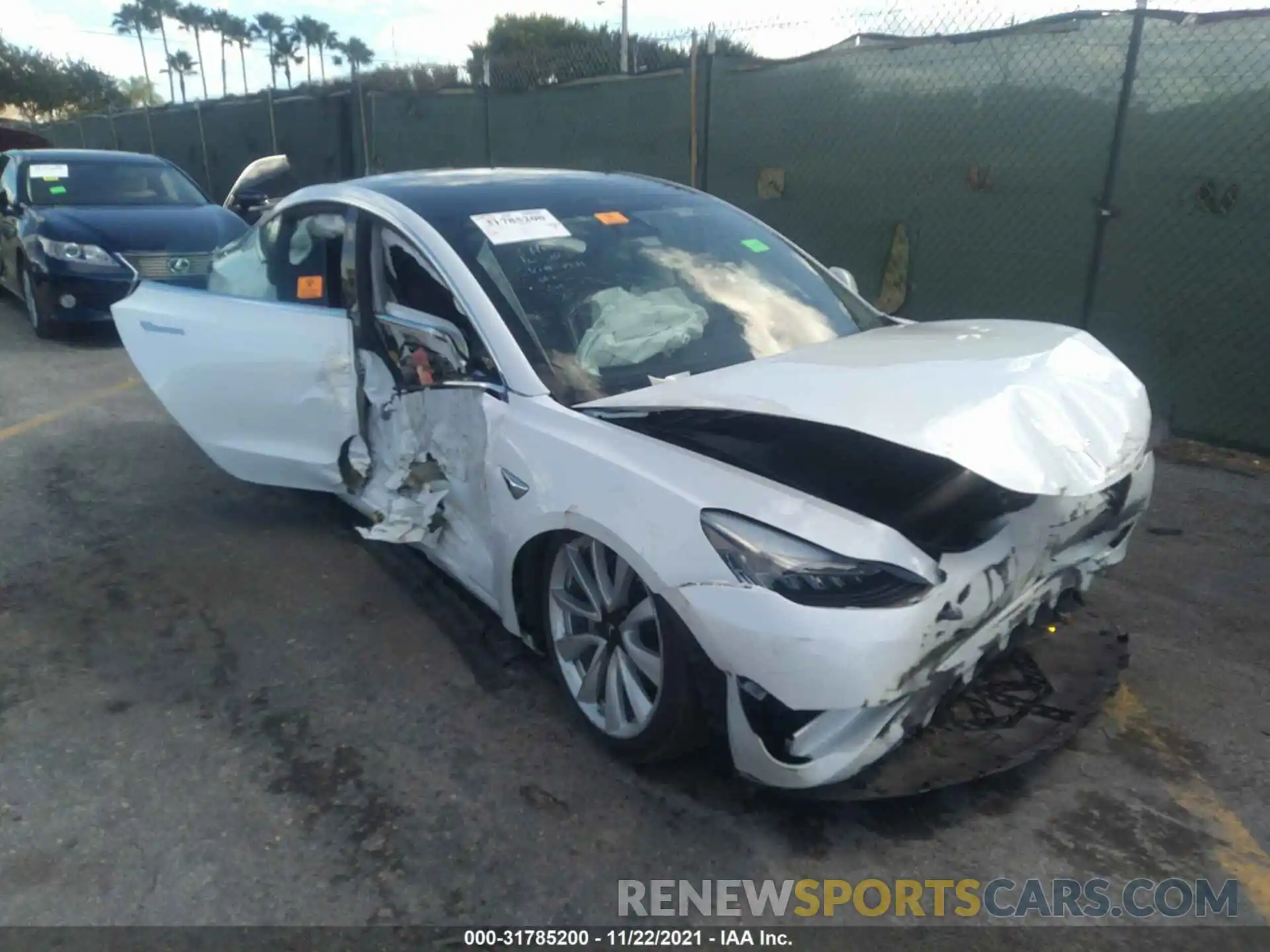 6 Photograph of a damaged car 5YJ3E1EA8KF447931 TESLA MODEL 3 2019