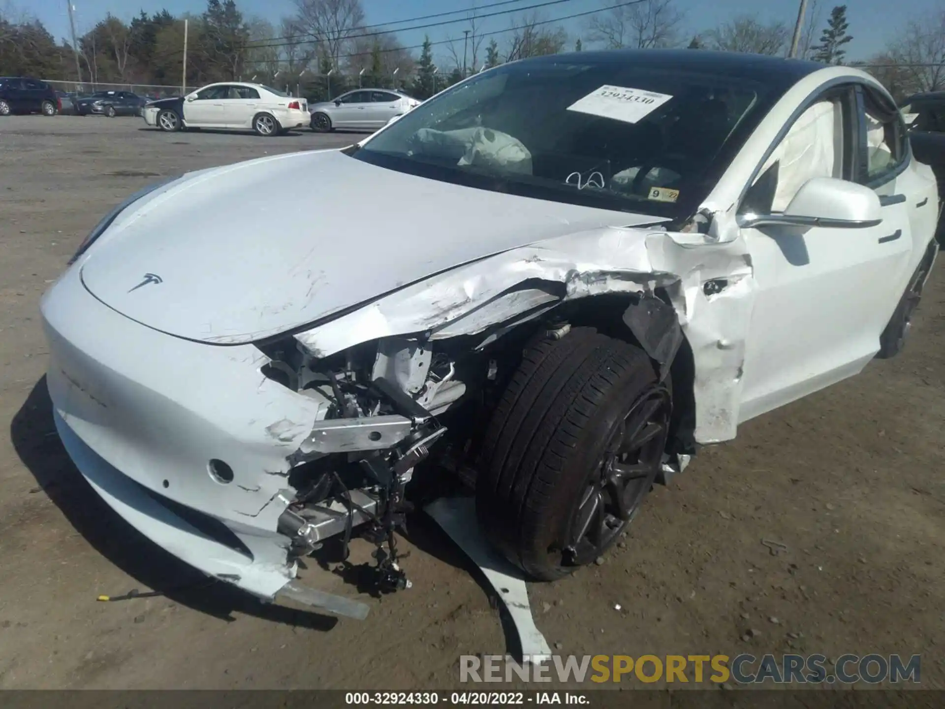 6 Photograph of a damaged car 5YJ3E1EA8KF483876 TESLA MODEL 3 2019