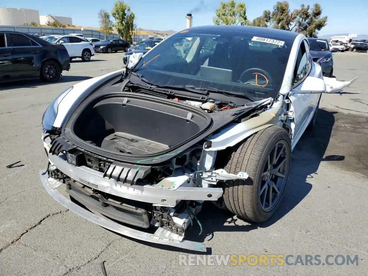 9 Photograph of a damaged car 5YJ3E1EA8KF485529 TESLA MODEL 3 2019