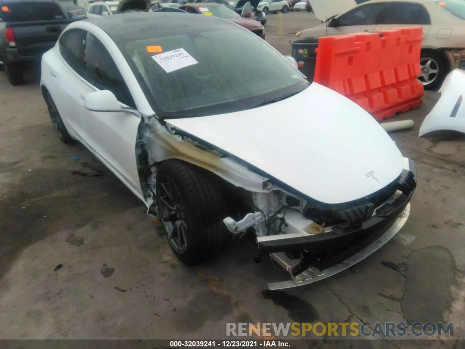 6 Photograph of a damaged car 5YJ3E1EA8KF485546 TESLA MODEL 3 2019