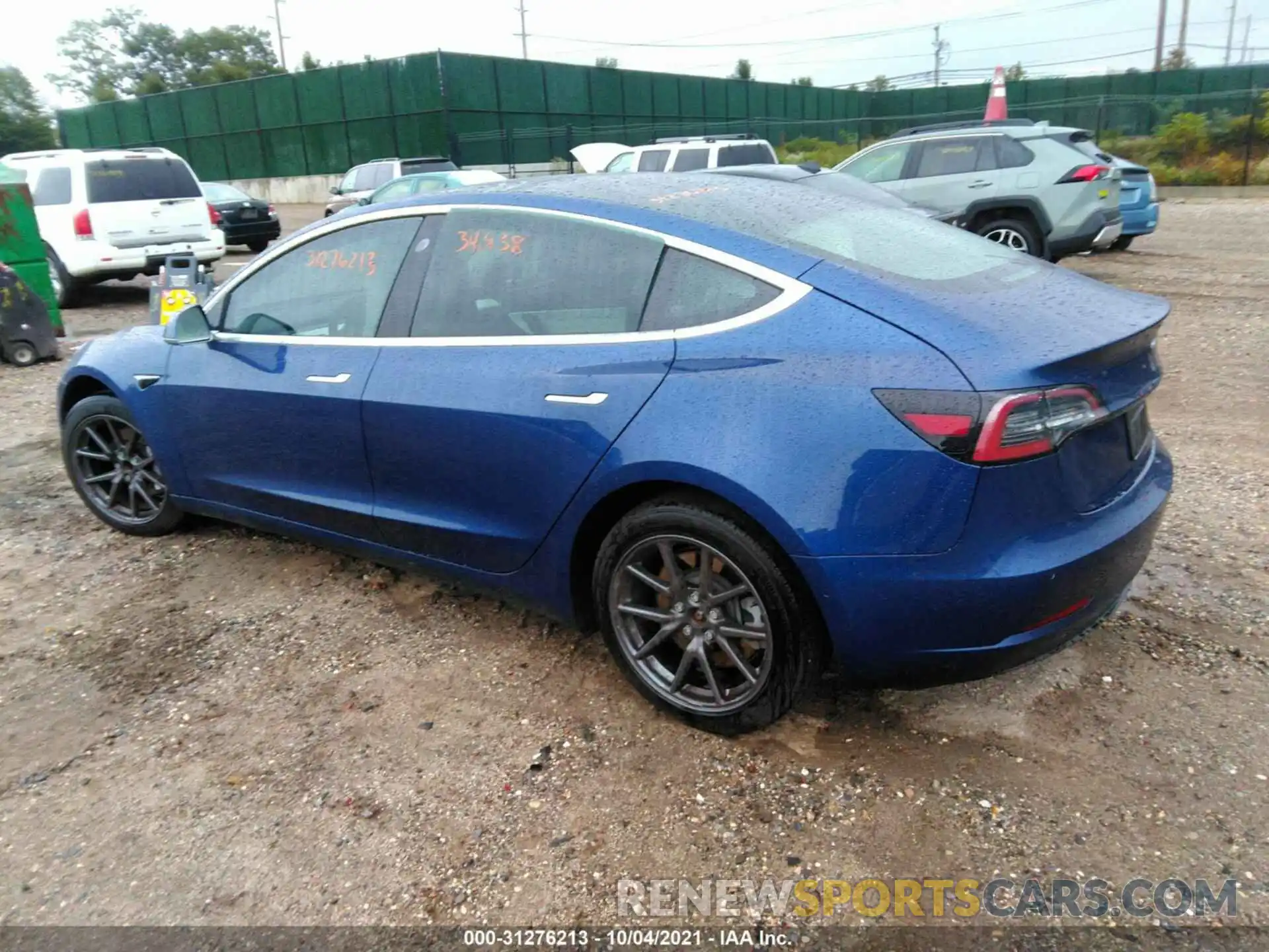 3 Photograph of a damaged car 5YJ3E1EA8KF486065 TESLA MODEL 3 2019