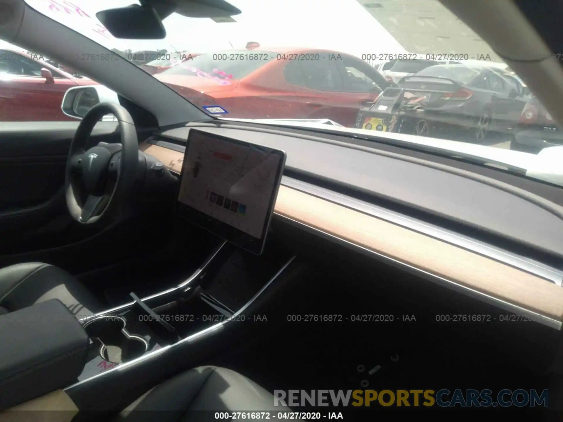 5 Photograph of a damaged car 5YJ3E1EA8KF529884 TESLA MODEL 3 2019