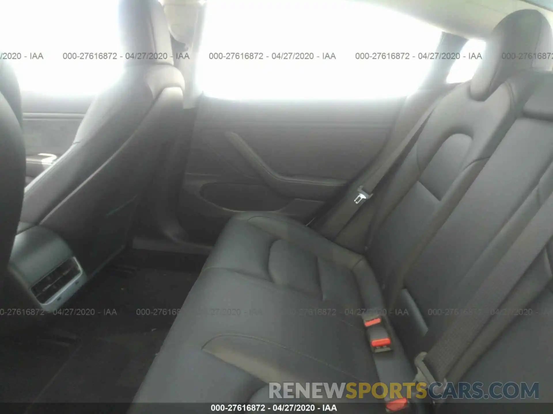 8 Photograph of a damaged car 5YJ3E1EA8KF529884 TESLA MODEL 3 2019