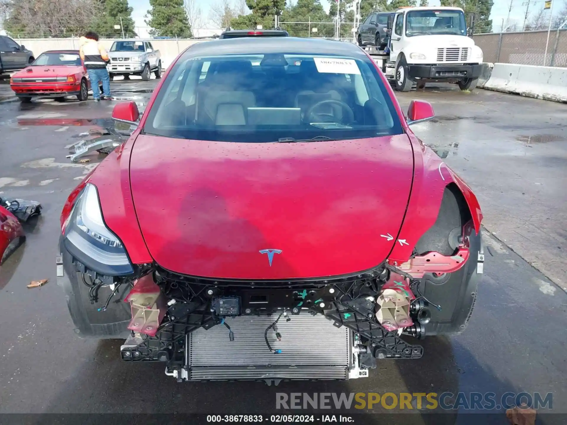 13 Photograph of a damaged car 5YJ3E1EA8KF536902 TESLA MODEL 3 2019