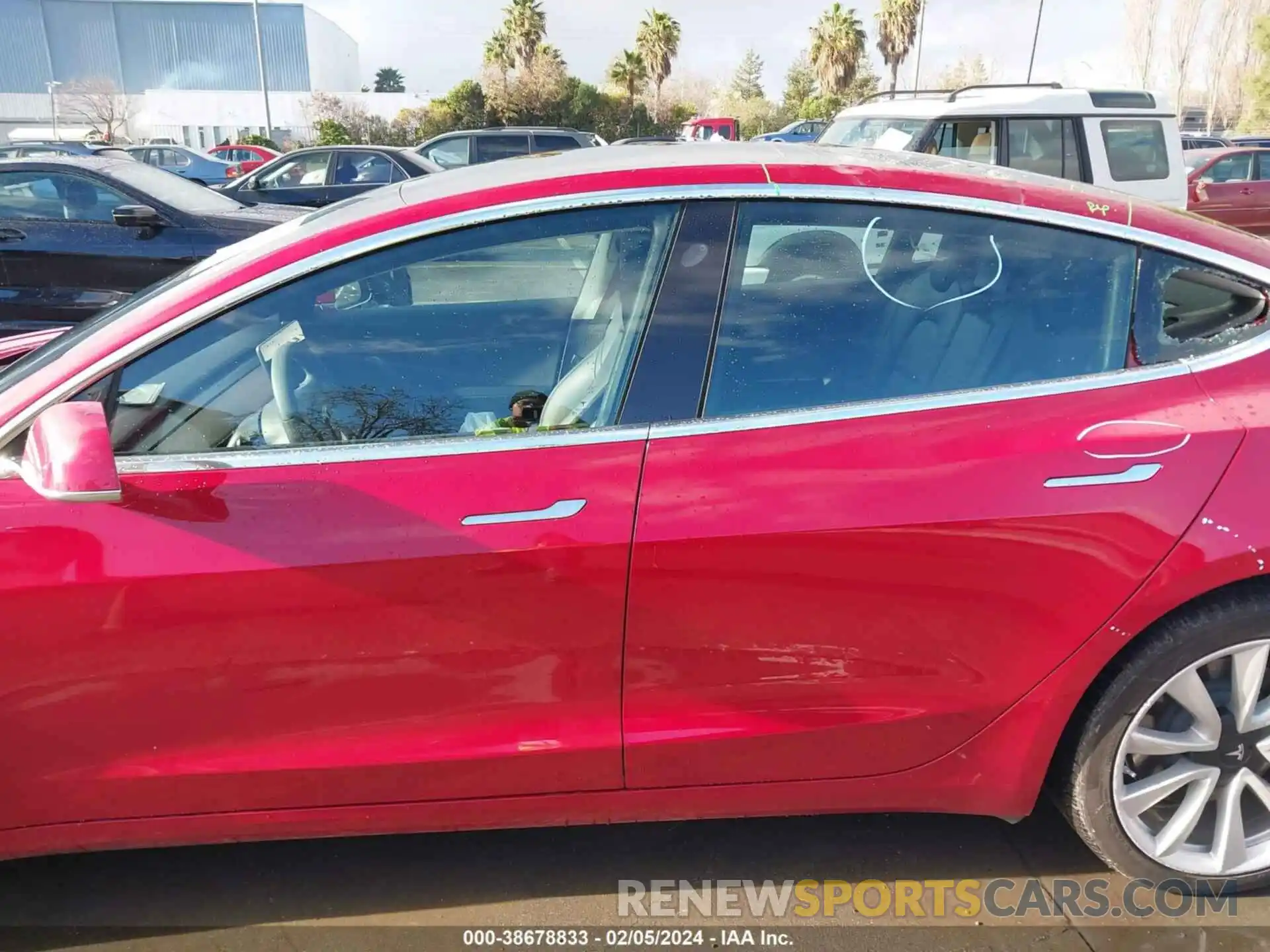 15 Photograph of a damaged car 5YJ3E1EA8KF536902 TESLA MODEL 3 2019