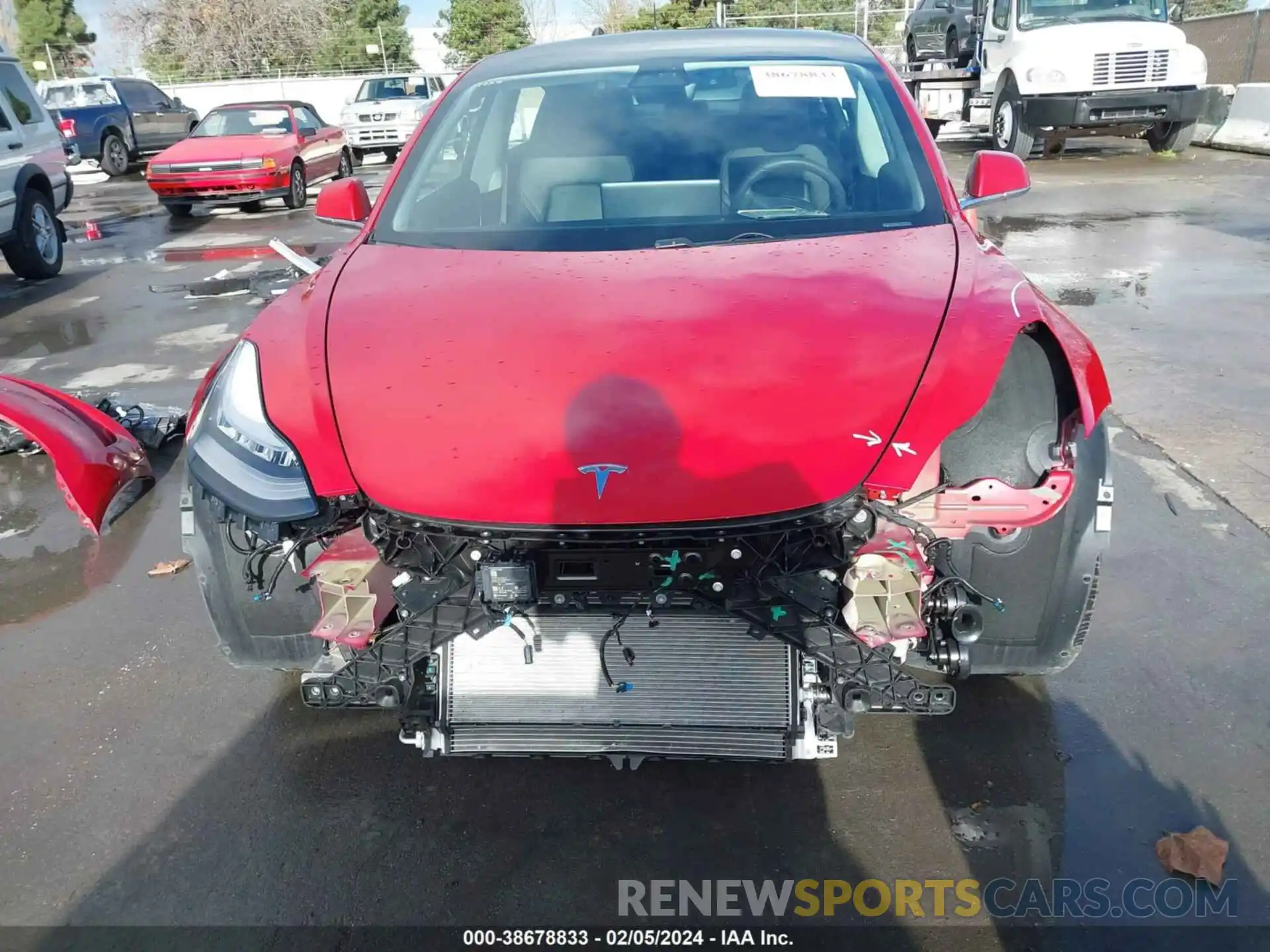 6 Photograph of a damaged car 5YJ3E1EA8KF536902 TESLA MODEL 3 2019