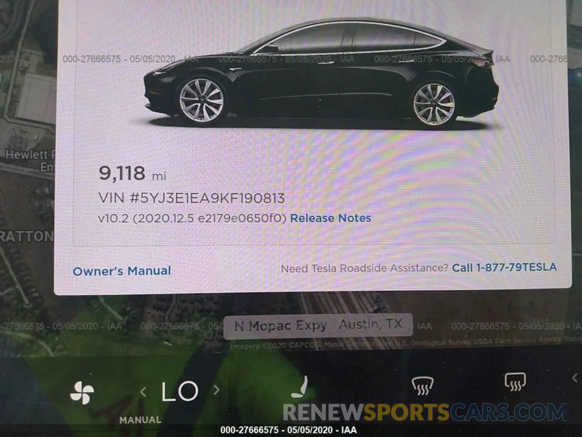 7 Photograph of a damaged car 5YJ3E1EA9KF190813 TESLA MODEL 3 2019