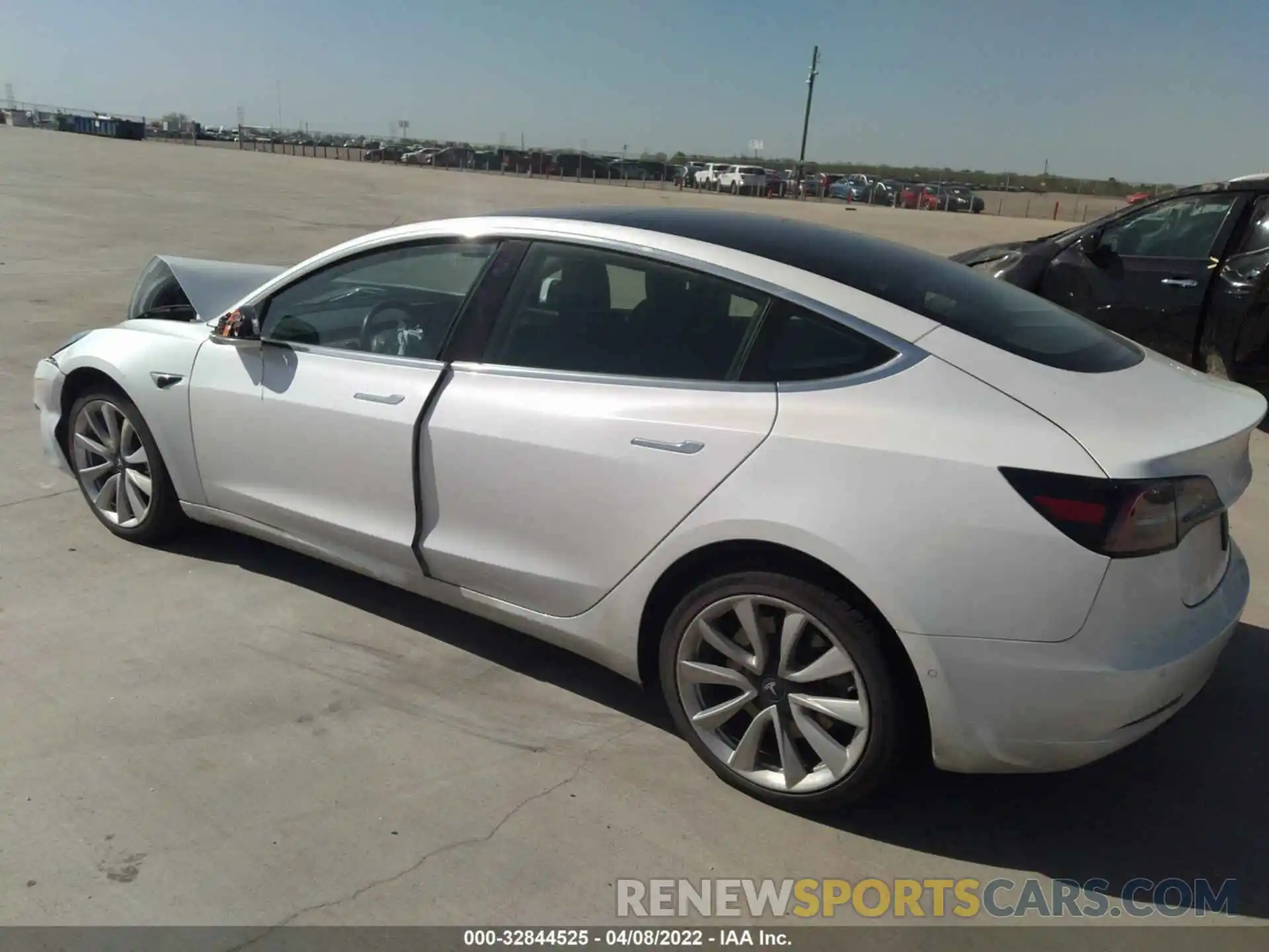 3 Photograph of a damaged car 5YJ3E1EA9KF191041 TESLA MODEL 3 2019