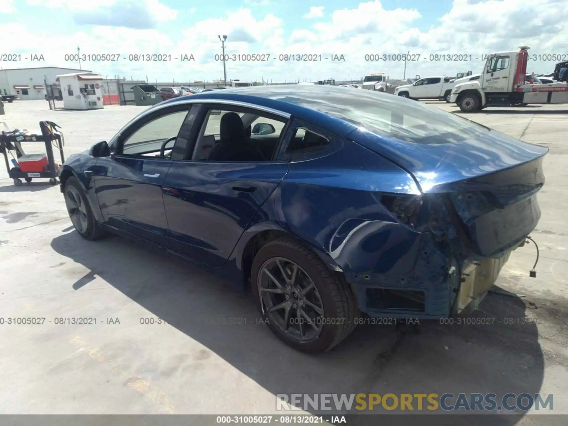 3 Photograph of a damaged car 5YJ3E1EA9KF193579 TESLA MODEL 3 2019