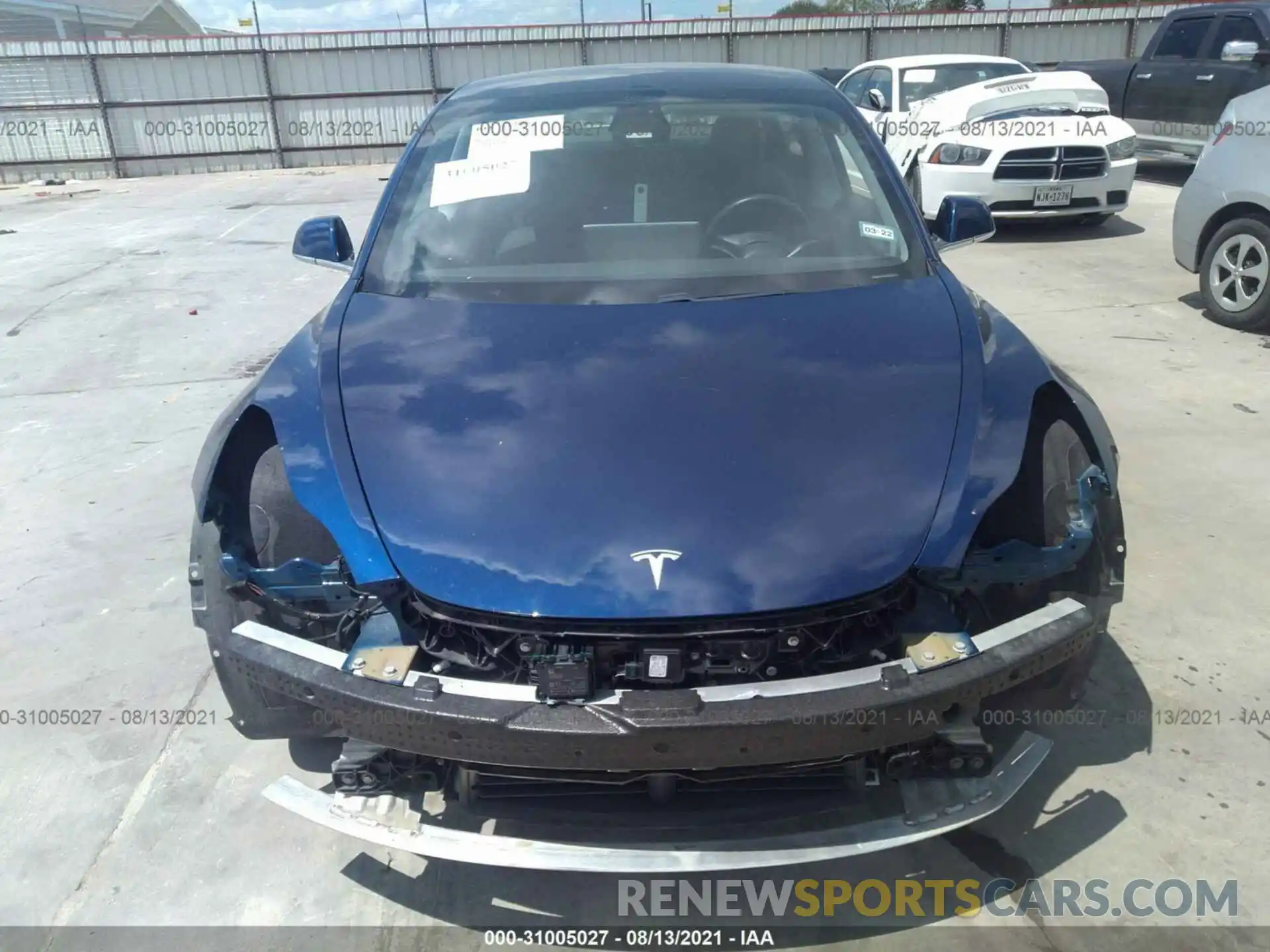 6 Photograph of a damaged car 5YJ3E1EA9KF193579 TESLA MODEL 3 2019