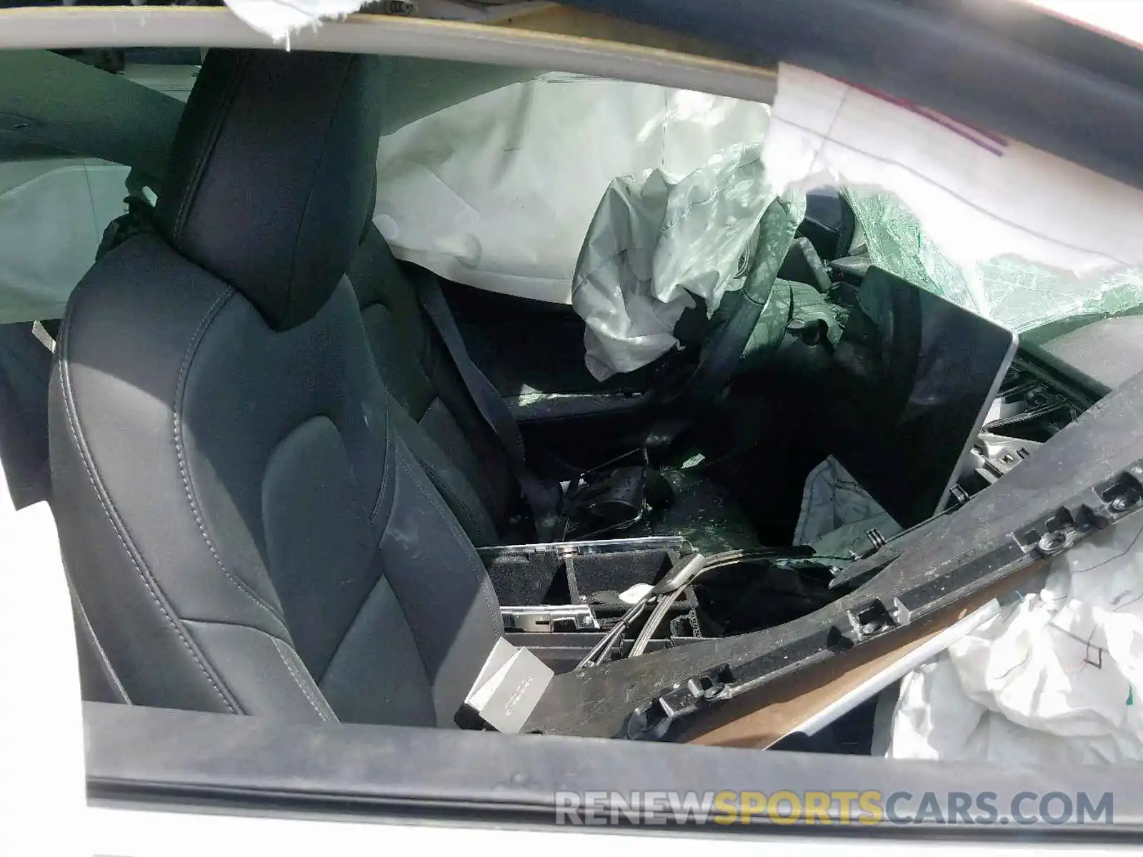 5 Photograph of a damaged car 5YJ3E1EA9KF296842 TESLA MODEL 3 2019