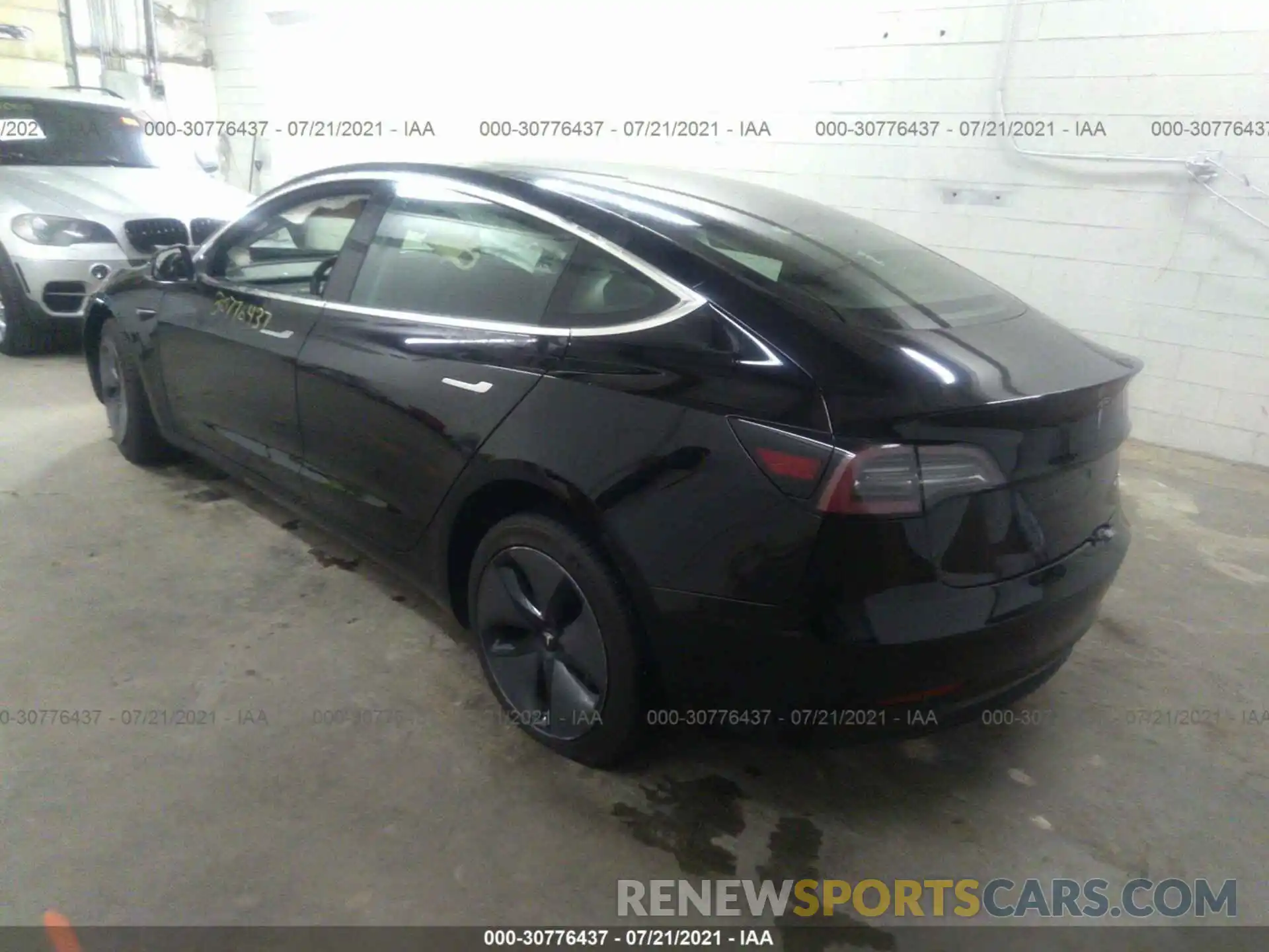 3 Photograph of a damaged car 5YJ3E1EA9KF297764 TESLA MODEL 3 2019