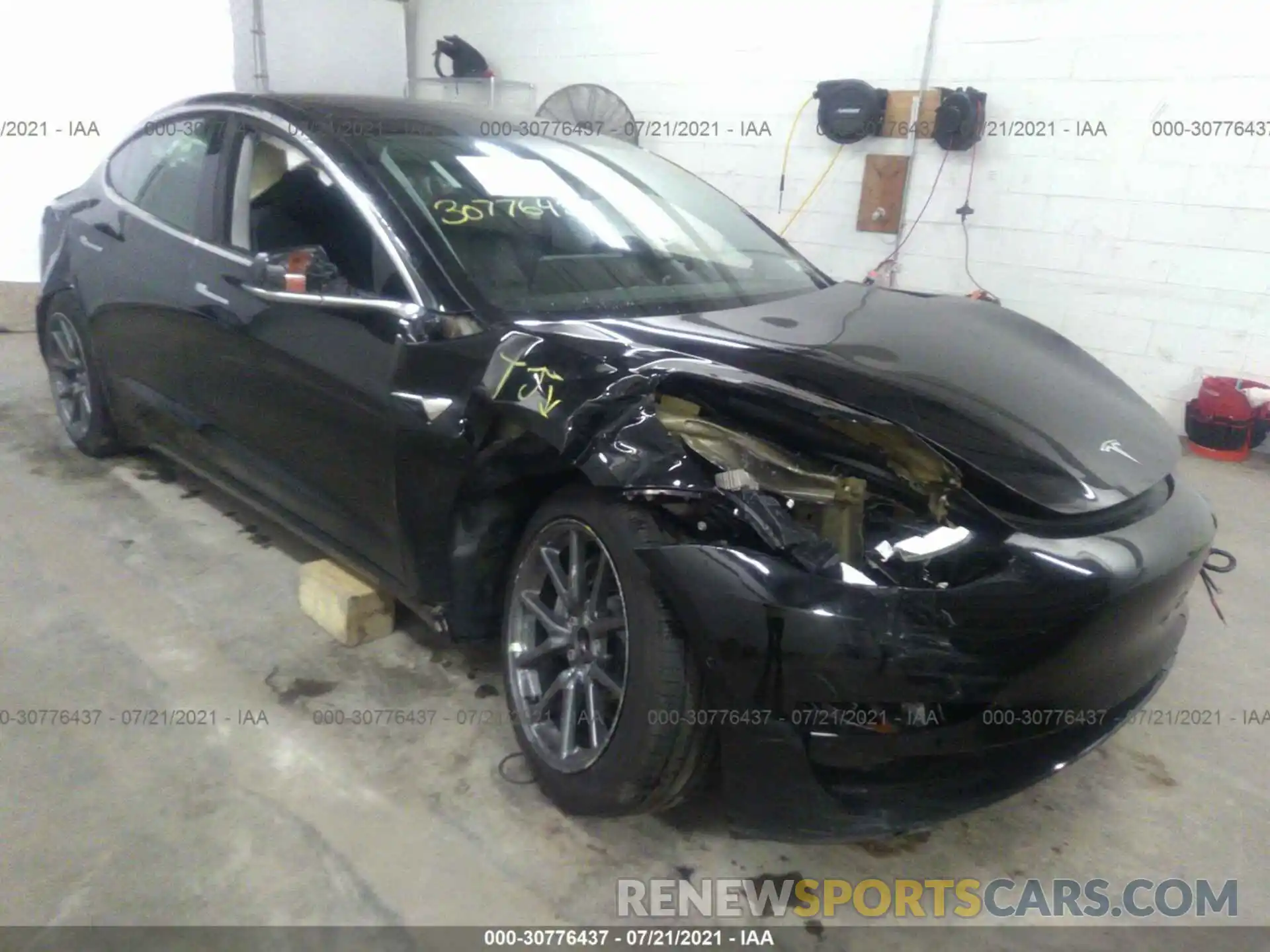 6 Photograph of a damaged car 5YJ3E1EA9KF297764 TESLA MODEL 3 2019