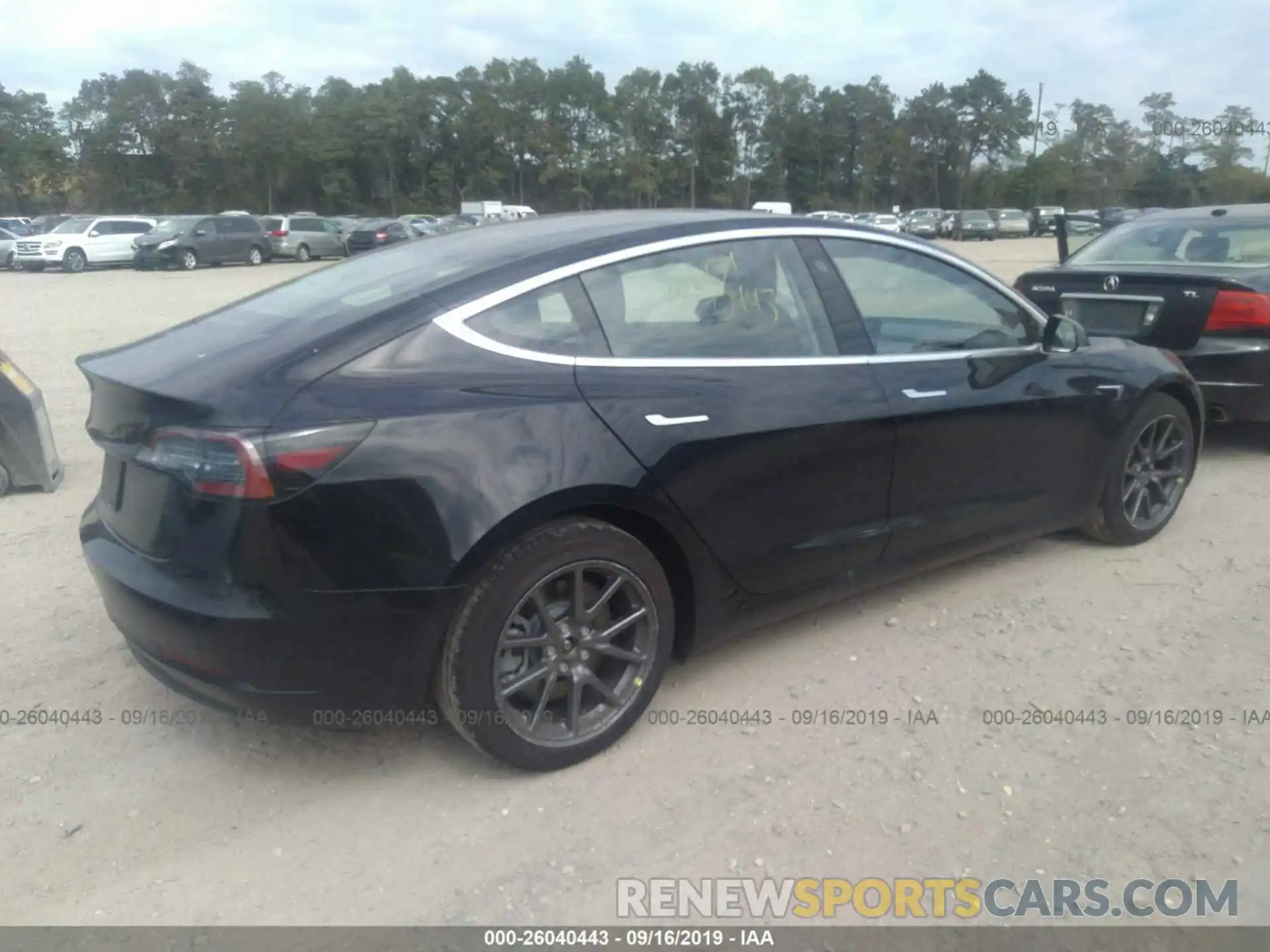 4 Photograph of a damaged car 5YJ3E1EA9KF297909 TESLA MODEL 3 2019