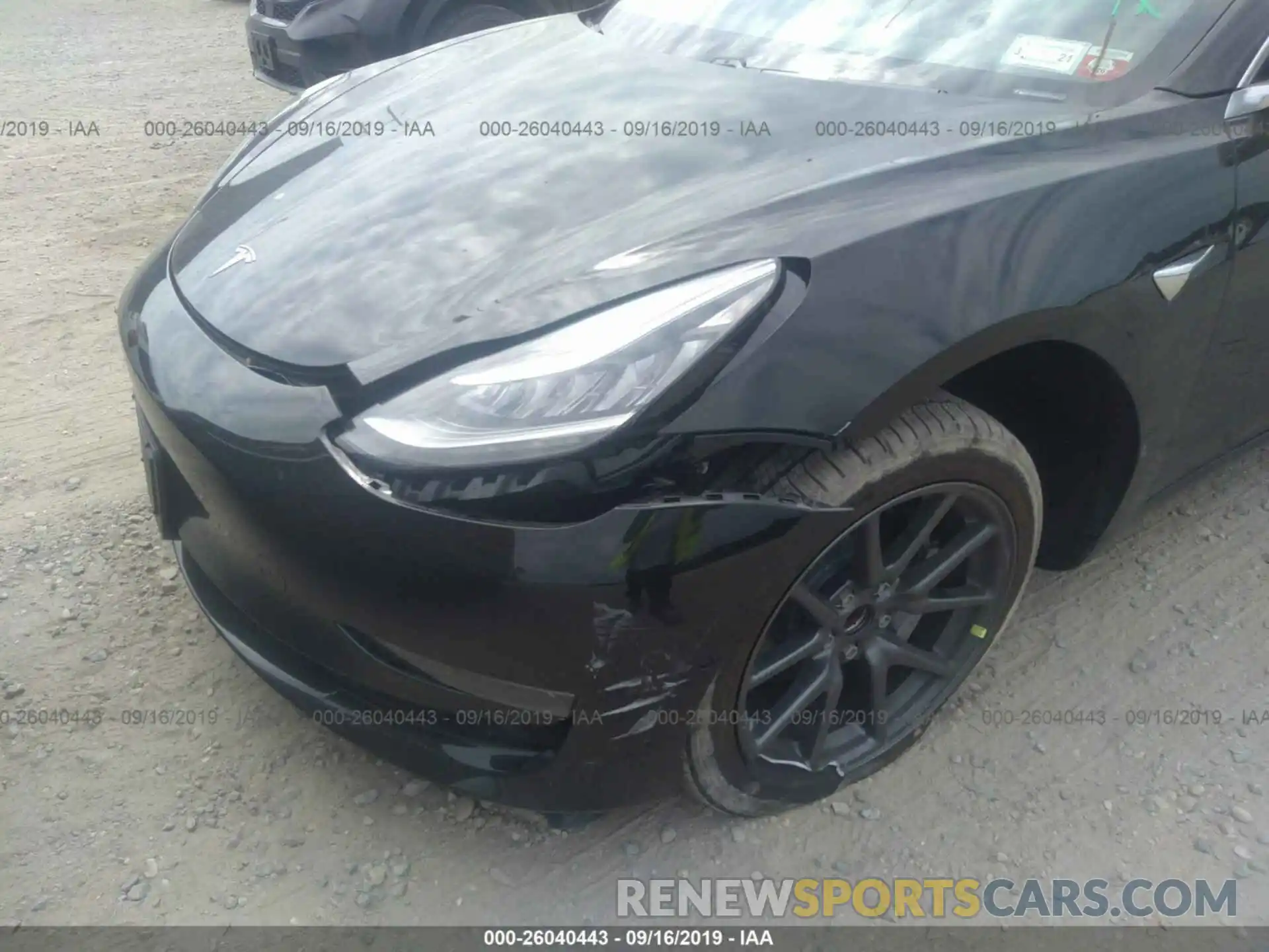 6 Photograph of a damaged car 5YJ3E1EA9KF297909 TESLA MODEL 3 2019