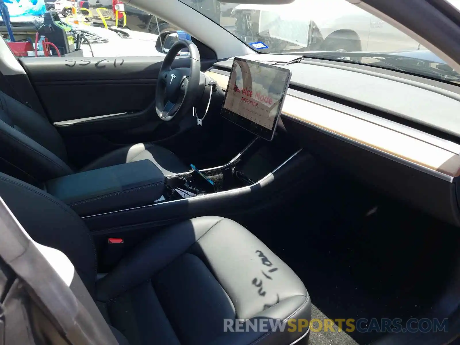 5 Photograph of a damaged car 5YJ3E1EA9KF301182 TESLA MODEL 3 2019