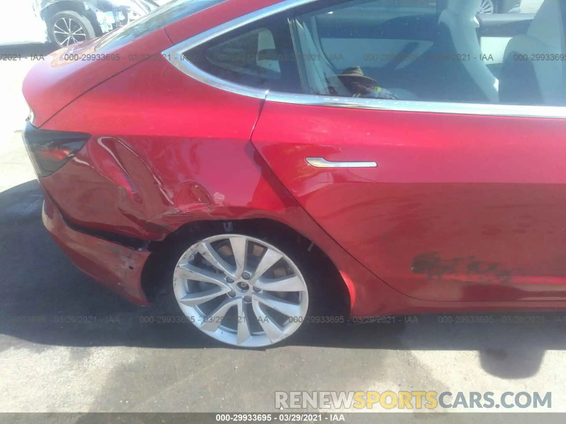 6 Photograph of a damaged car 5YJ3E1EA9KF302395 TESLA MODEL 3 2019