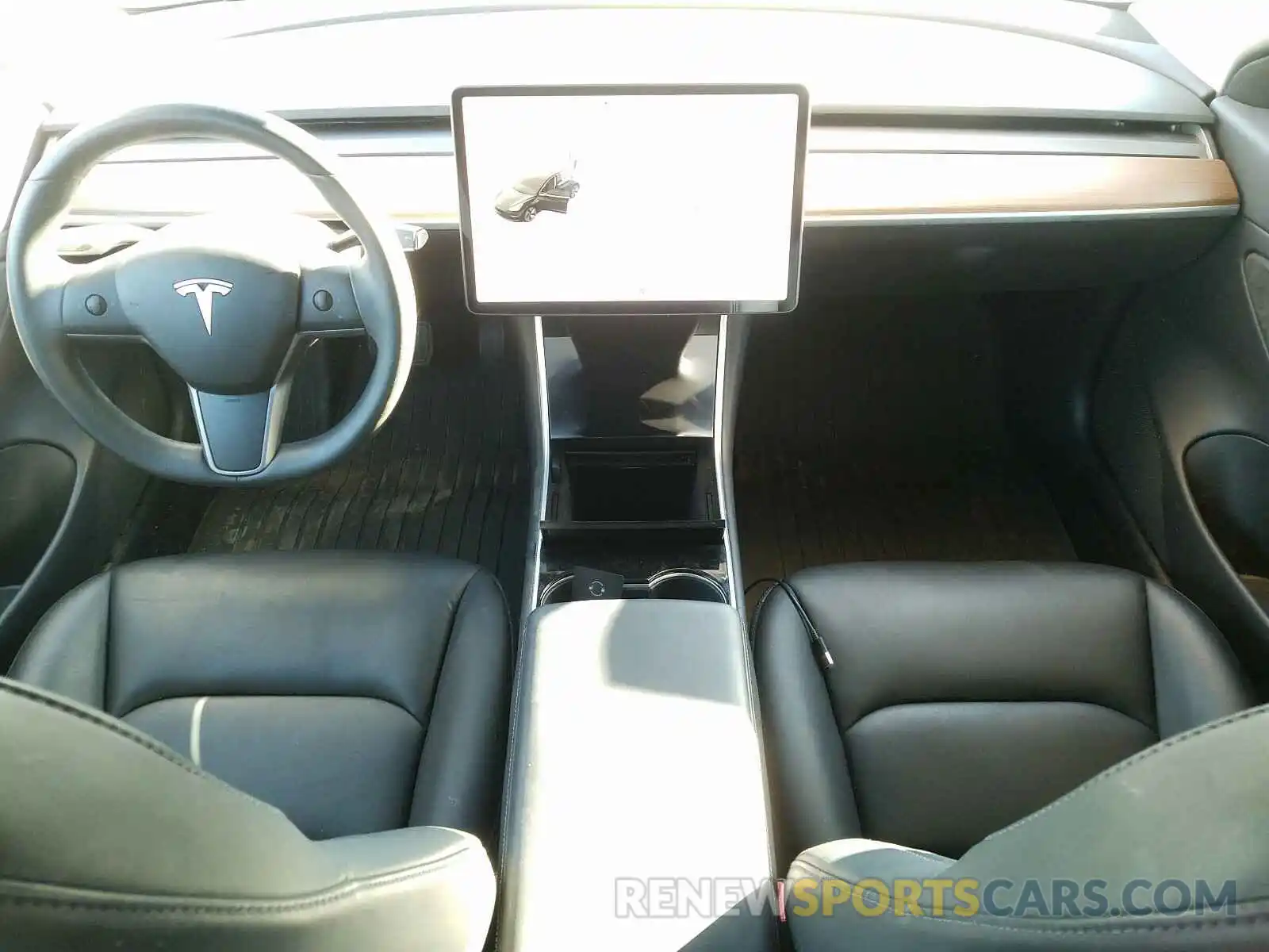 8 Photograph of a damaged car 5YJ3E1EA9KF306902 TESLA MODEL 3 2019