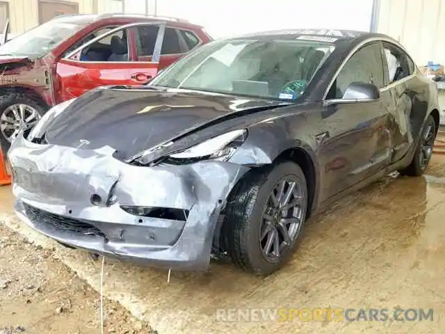 2 Photograph of a damaged car 5YJ3E1EA9KF307533 TESLA MODEL 3 2019