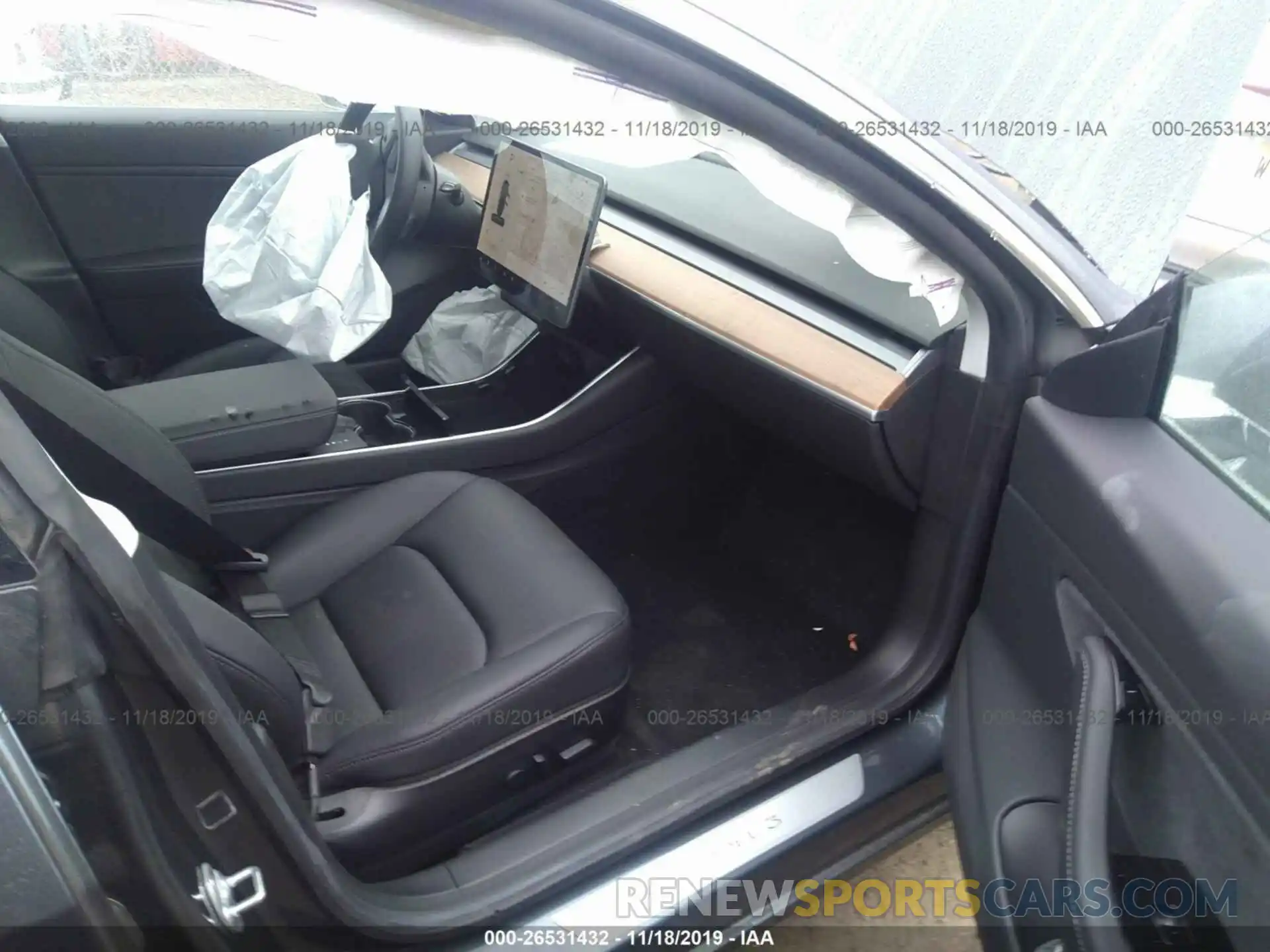 5 Photograph of a damaged car 5YJ3E1EA9KF308312 TESLA MODEL 3 2019