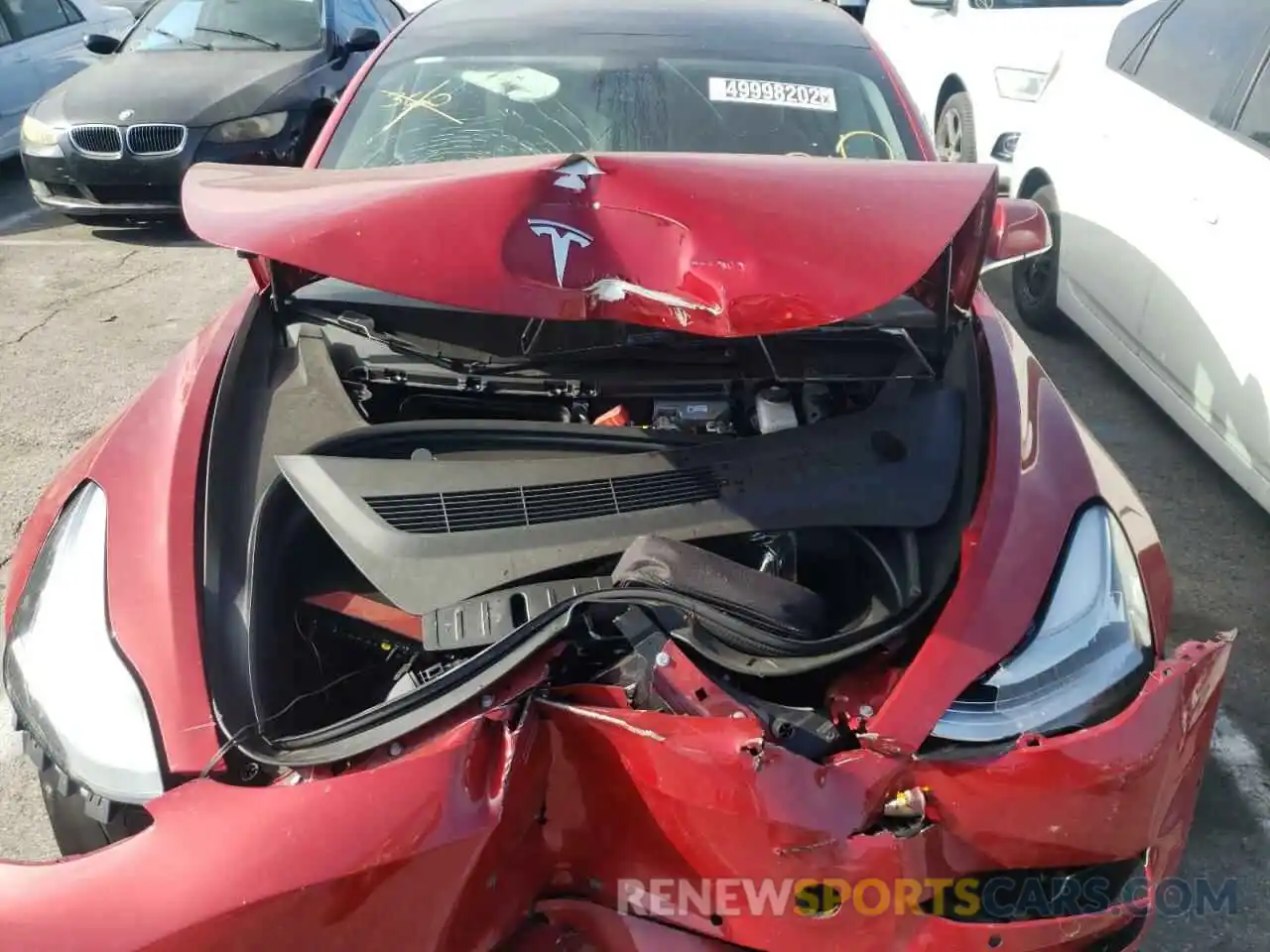 7 Photograph of a damaged car 5YJ3E1EA9KF308620 TESLA MODEL 3 2019